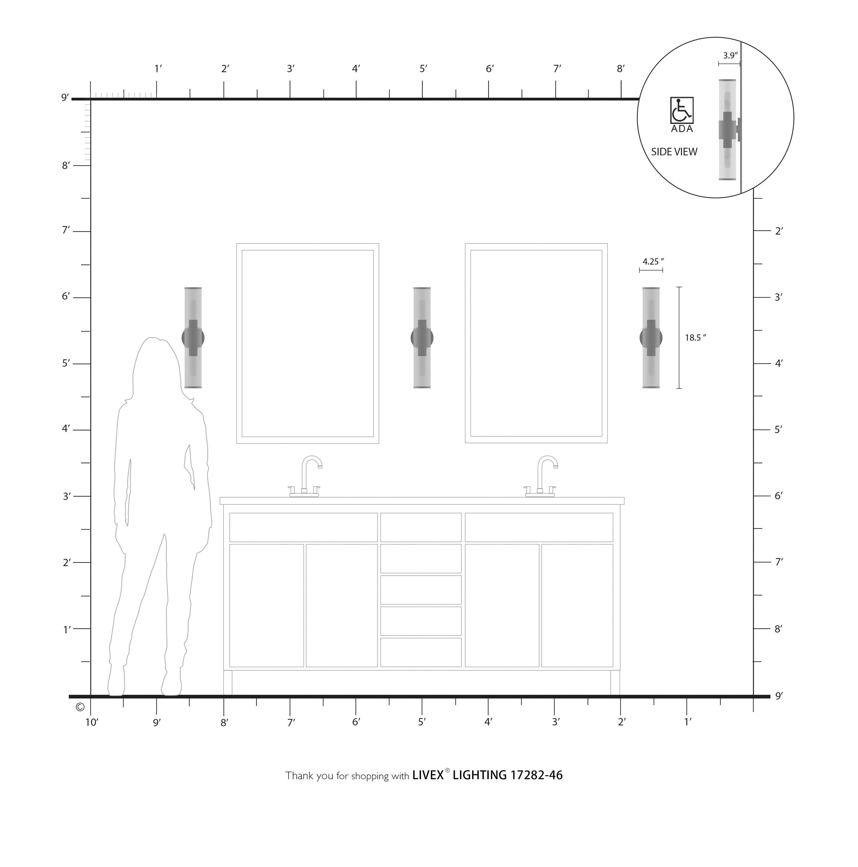 Birchfield Dimmable Vanity Light