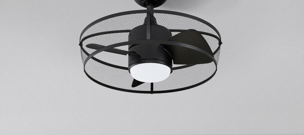 Fanimation Henry 20 Black Indoor/Outdoor Ceiling Fan