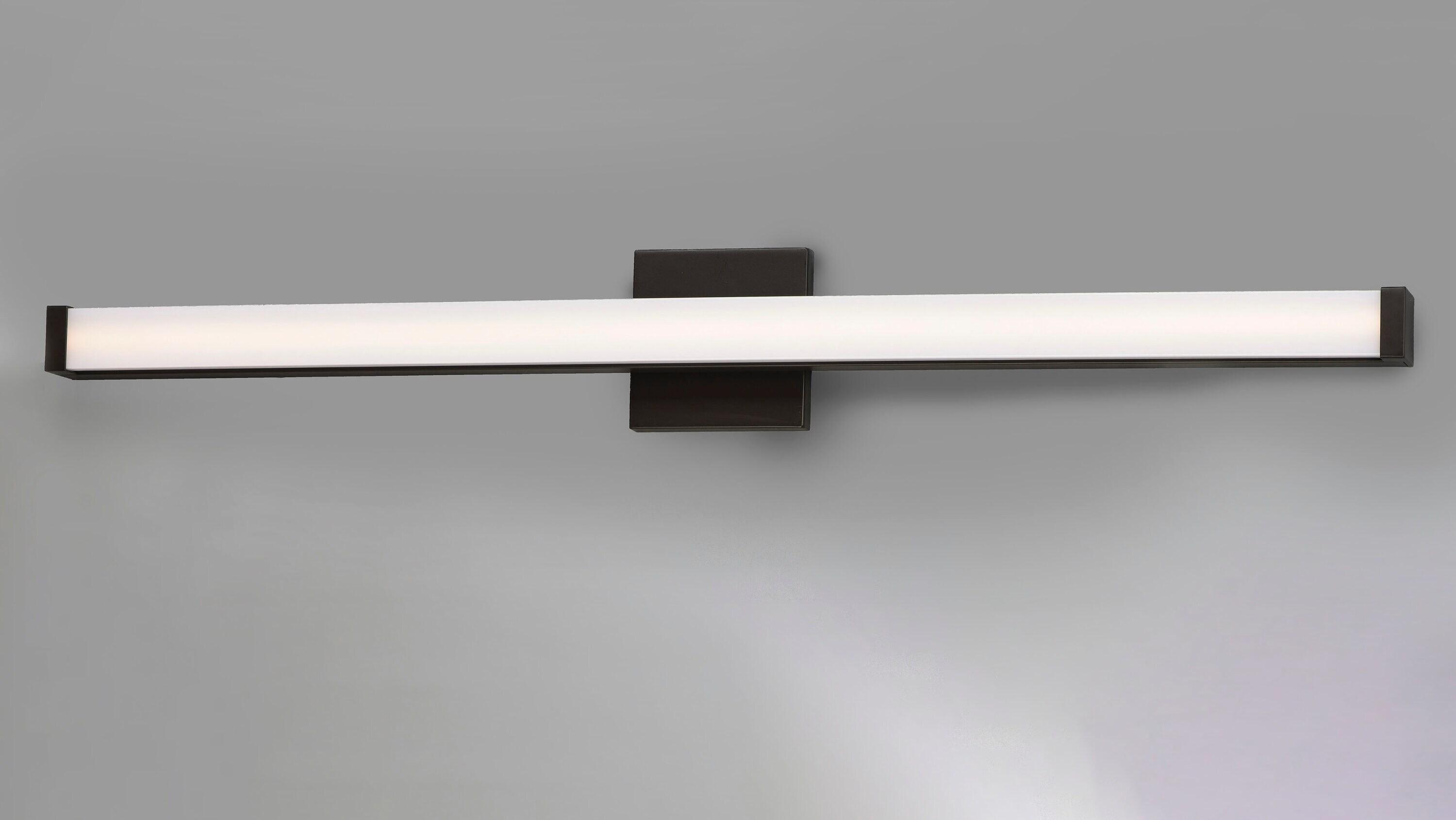 52004BZ-Maxim Lighting-Spec-LED Bath Vanity Light-Minimalistic Contemporary Style-Bronze Finish-30 Inch Size