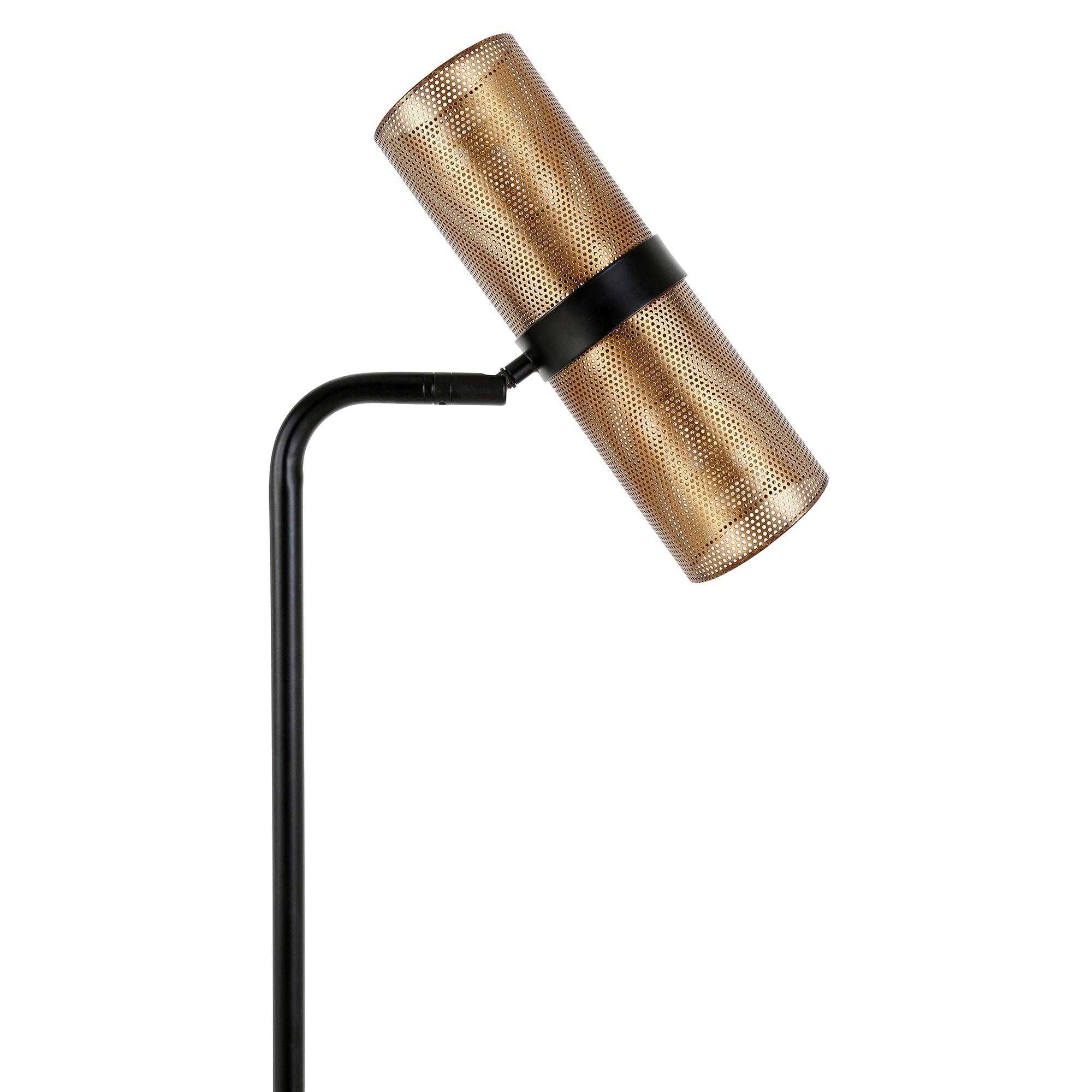 Evelyn&Zoe Industrial Metal Floor Lamp