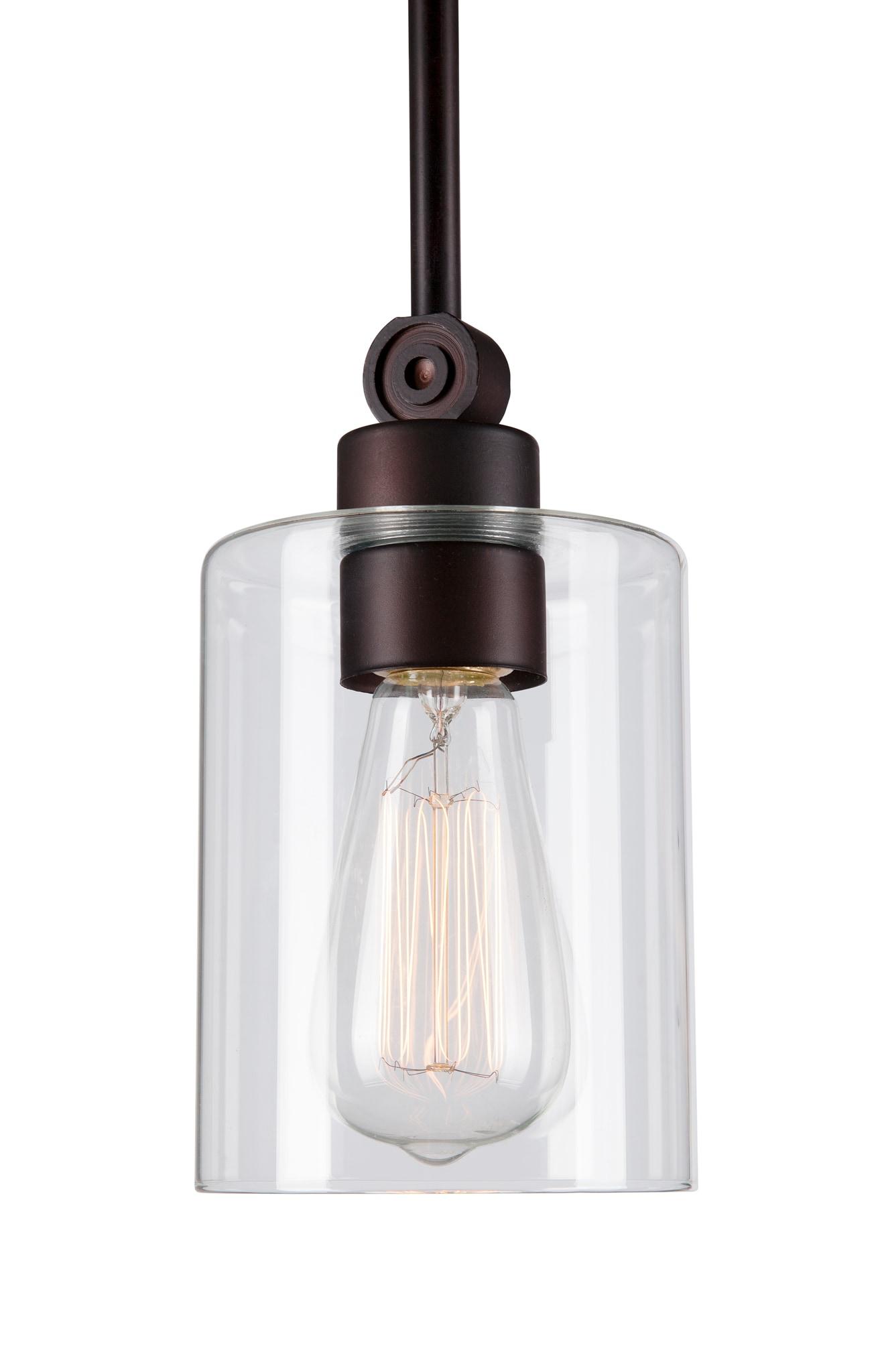 2614-01-32-Forte Lighting-Jayden - 1 Light Mini Pendant-8 Inches Tall and 4.75 Inches Wide