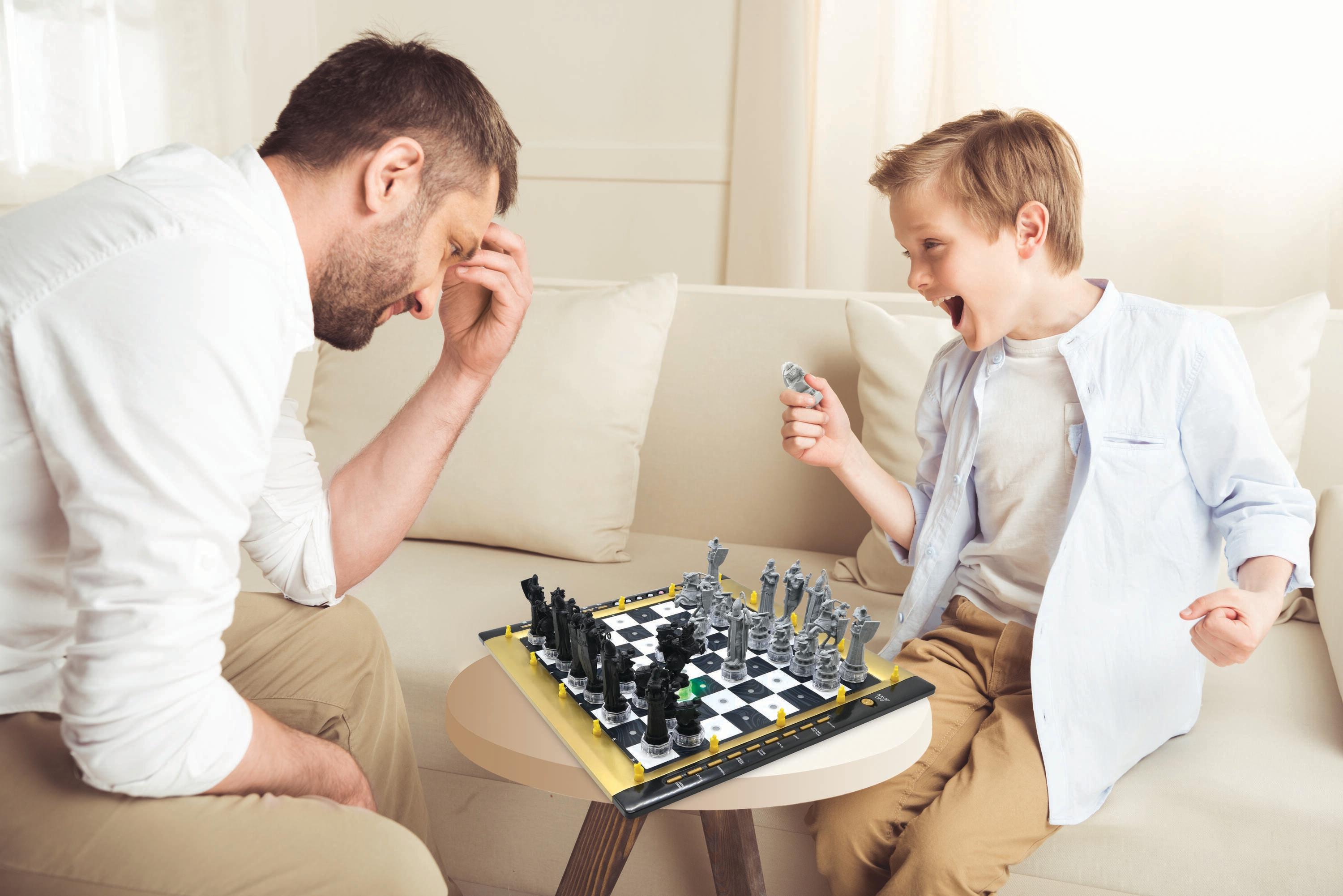 Lexibook Harry Potter Electronic Chess Game with Tactile Keyboard, Plastic - Black