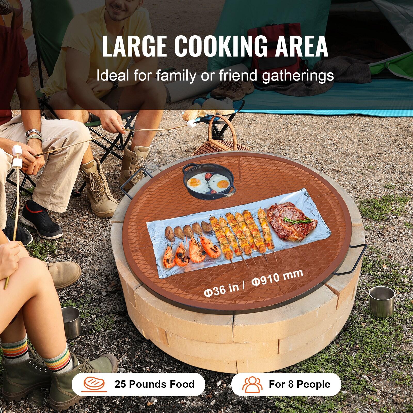VEVOR Round Alloy Steel Fire Pit Tool