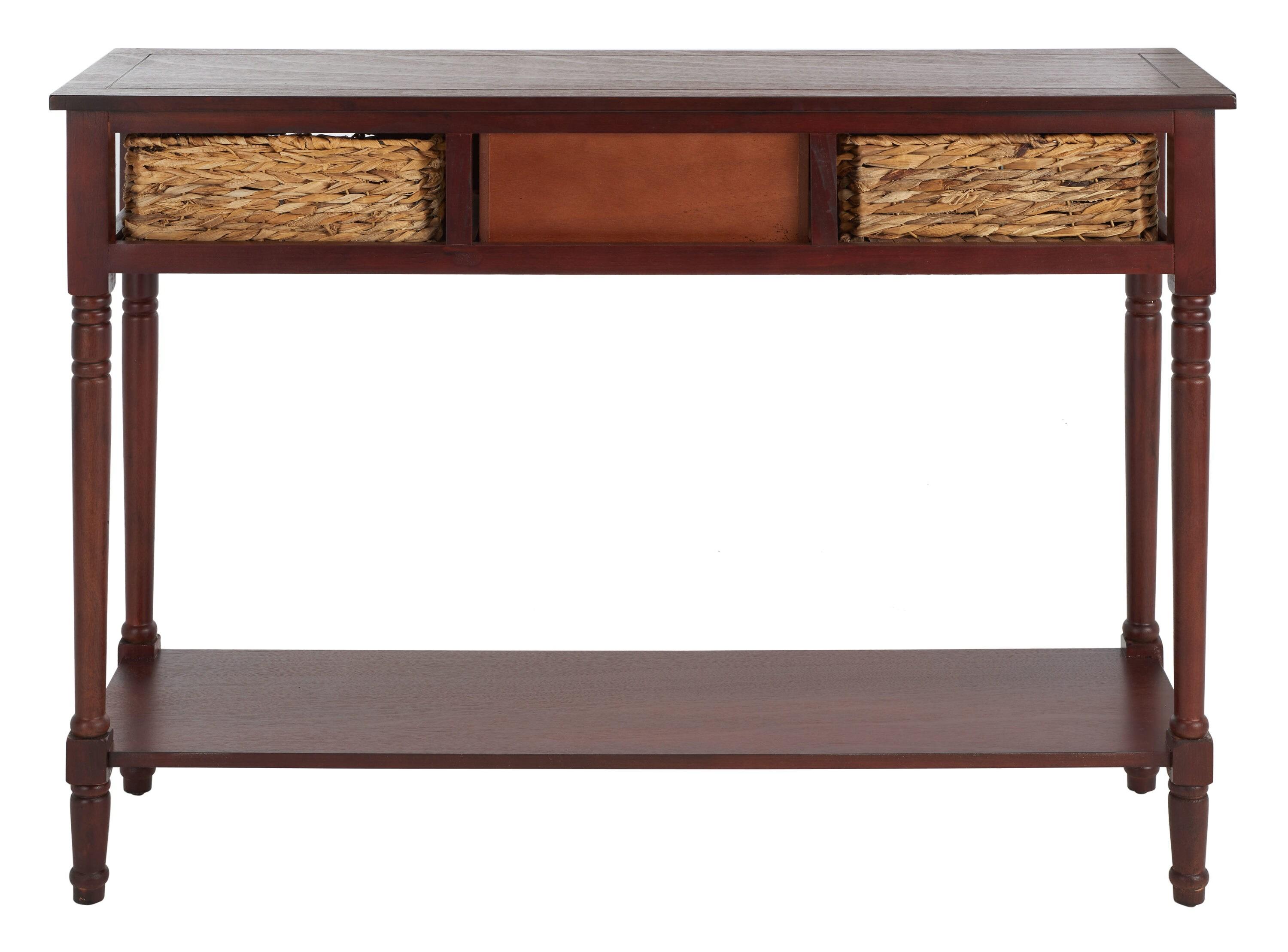 Christa Console Table - Cherry - Safavieh