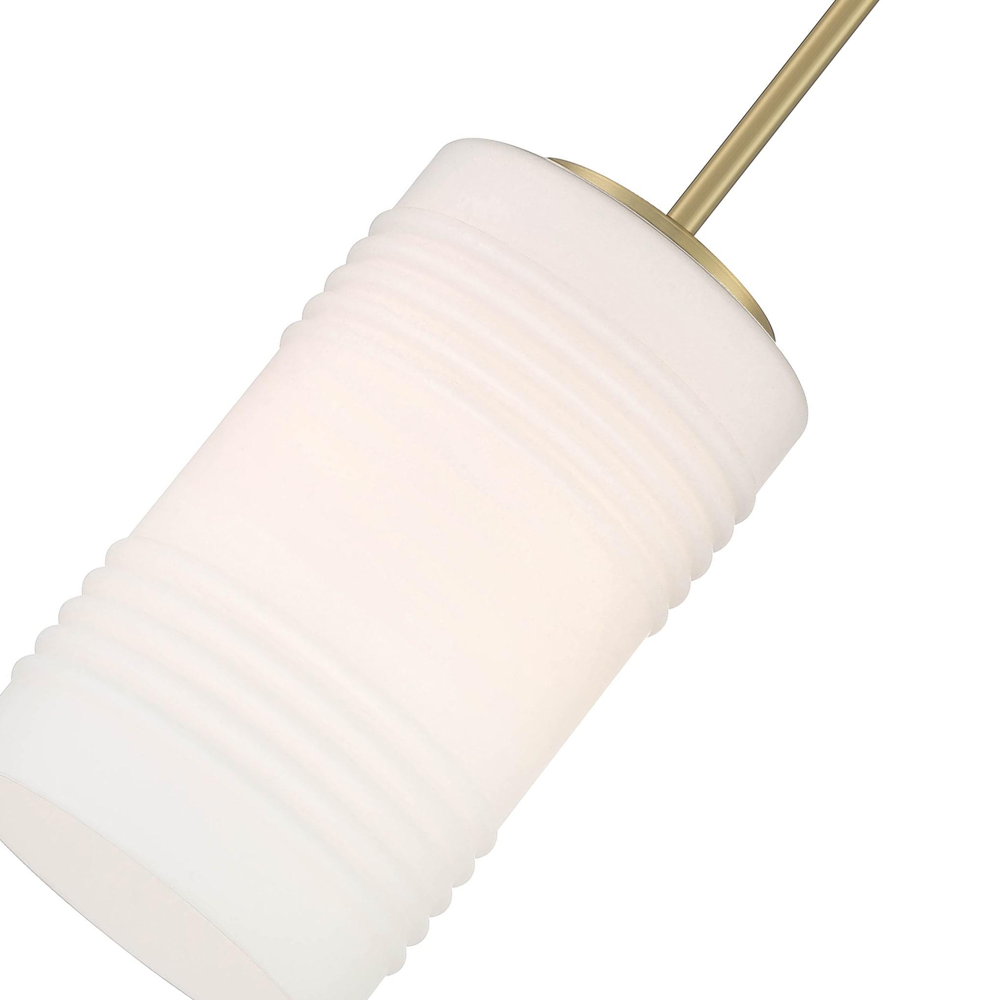 Designers Fountain Leavenworth 1 Light Brushed Gold SF Convertible, D257M-SF-BG