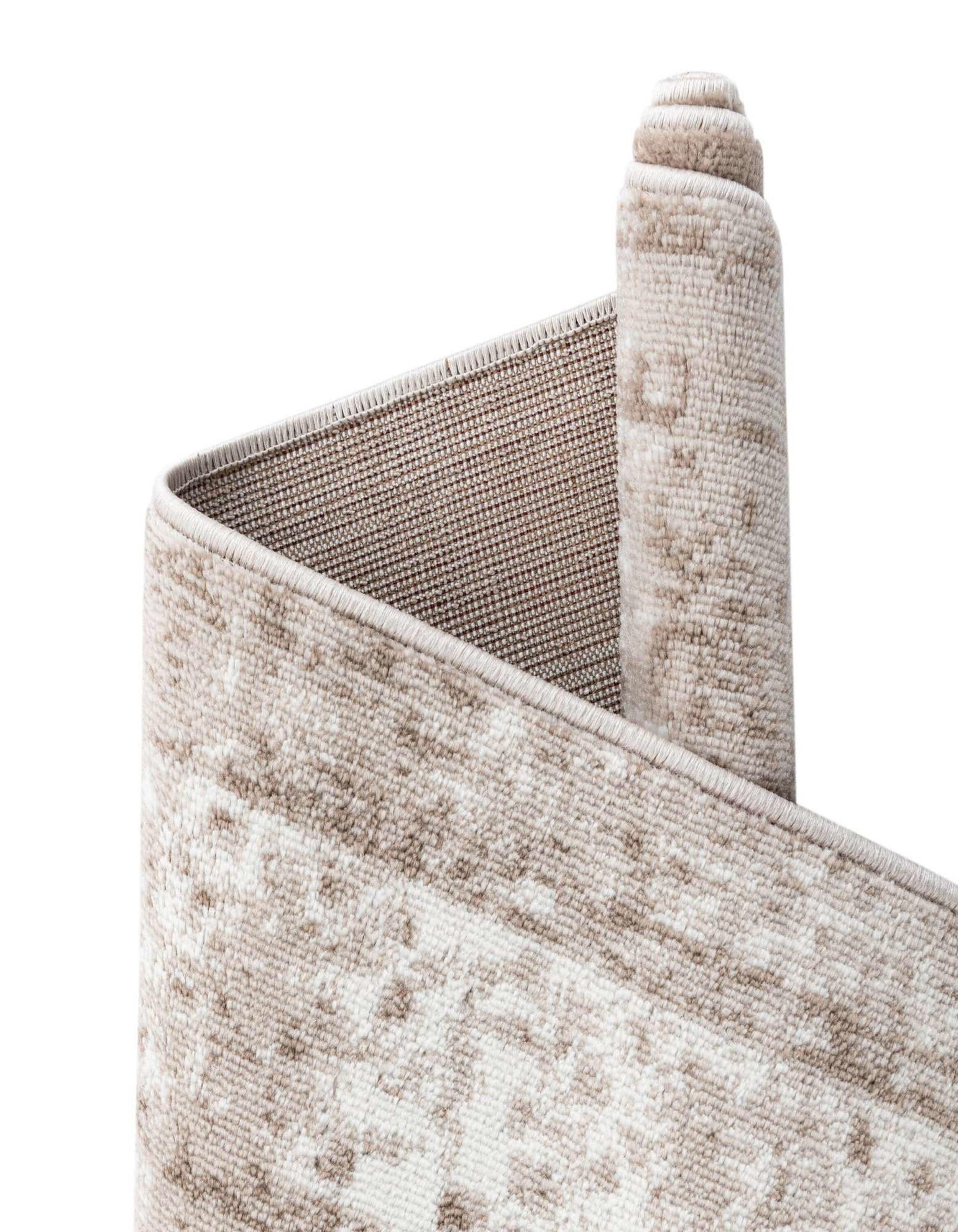 Unique Loom 8' 0 x 8' 0 Sofia Salle Garnier Beige Area Rug