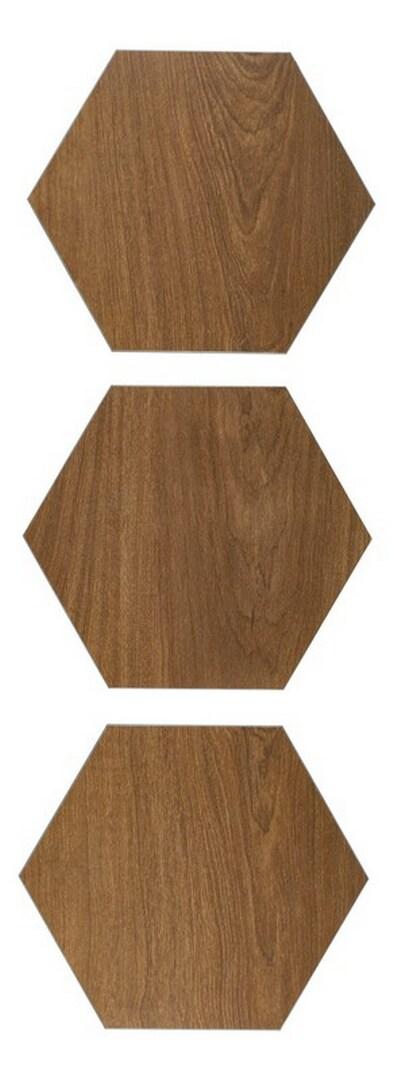 BaseCore HEX 12mil x 5.75" W Peel and Stick Vinyl Plank Flooring