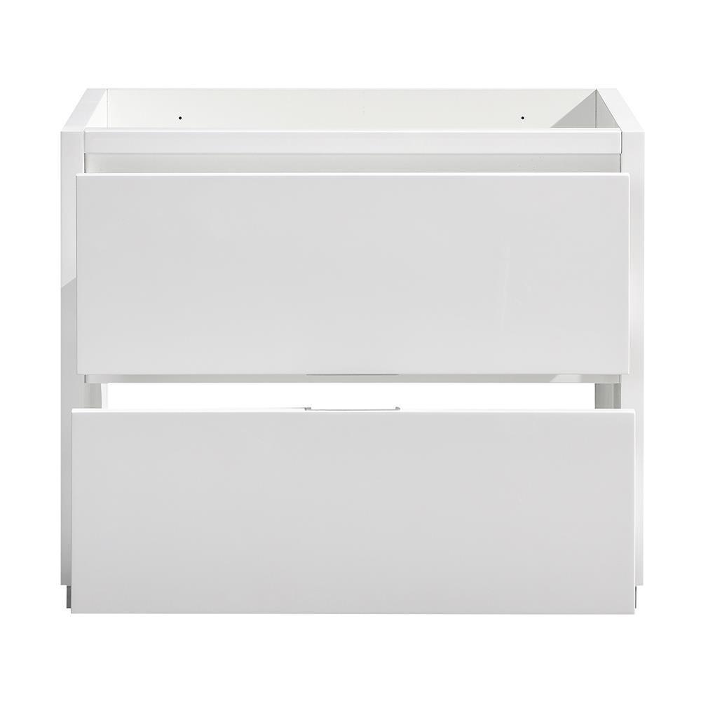 Valencia 36" Freestanding Single Modern Bathroom Cabinet - Cabinet Only (Top and Sink Not Included)