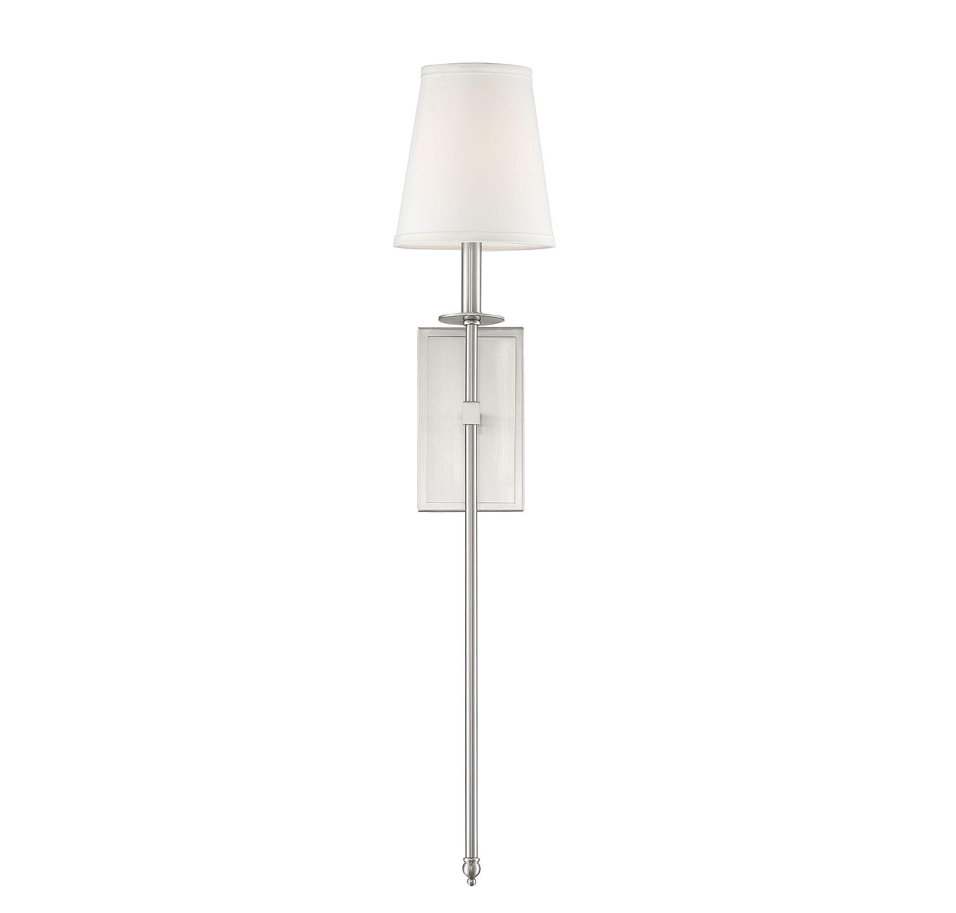 Savoy House Monroe 1 - Light Wall Light in  Satin Nickel