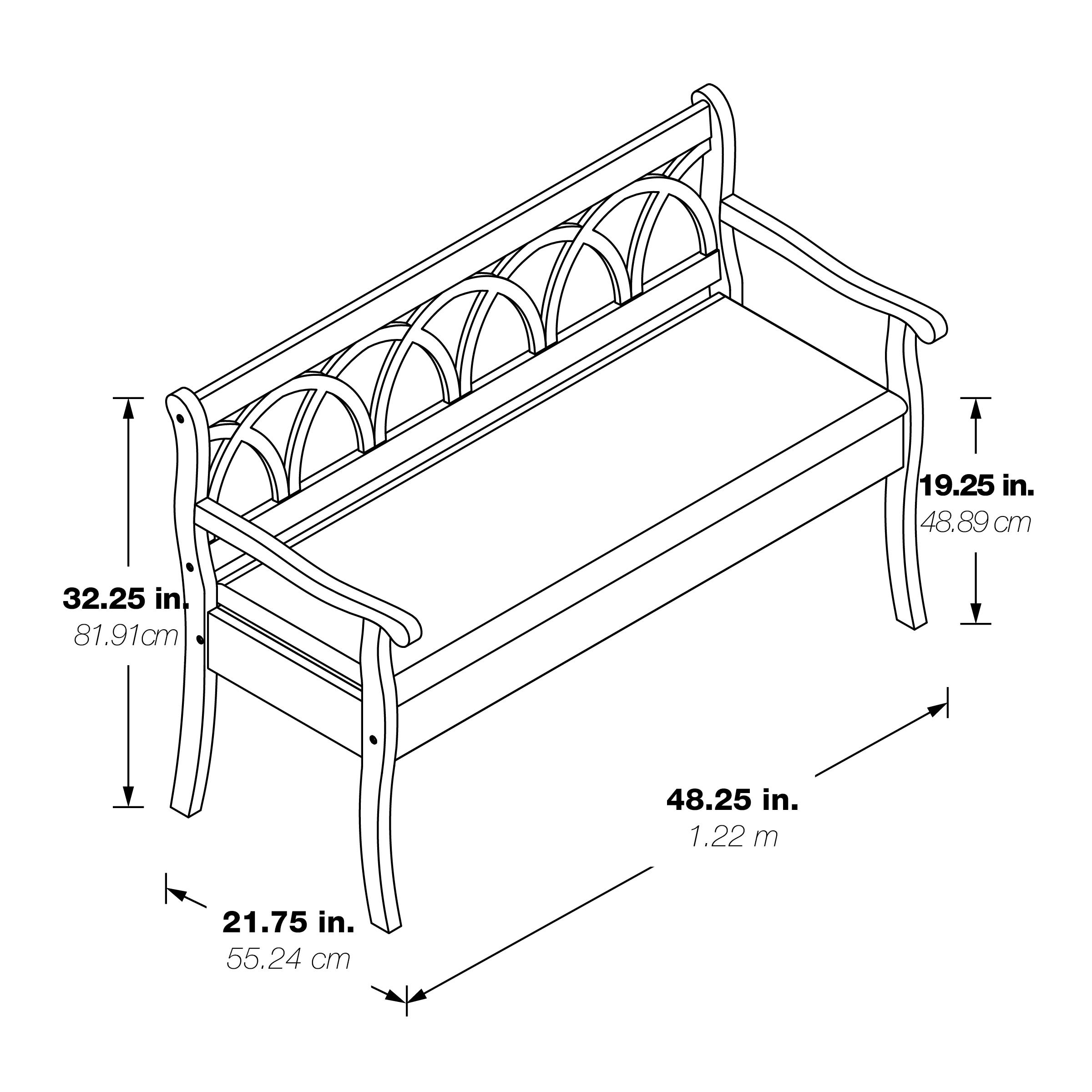 Cozy White Plush Cushion Entry Bench with Hidden Storage