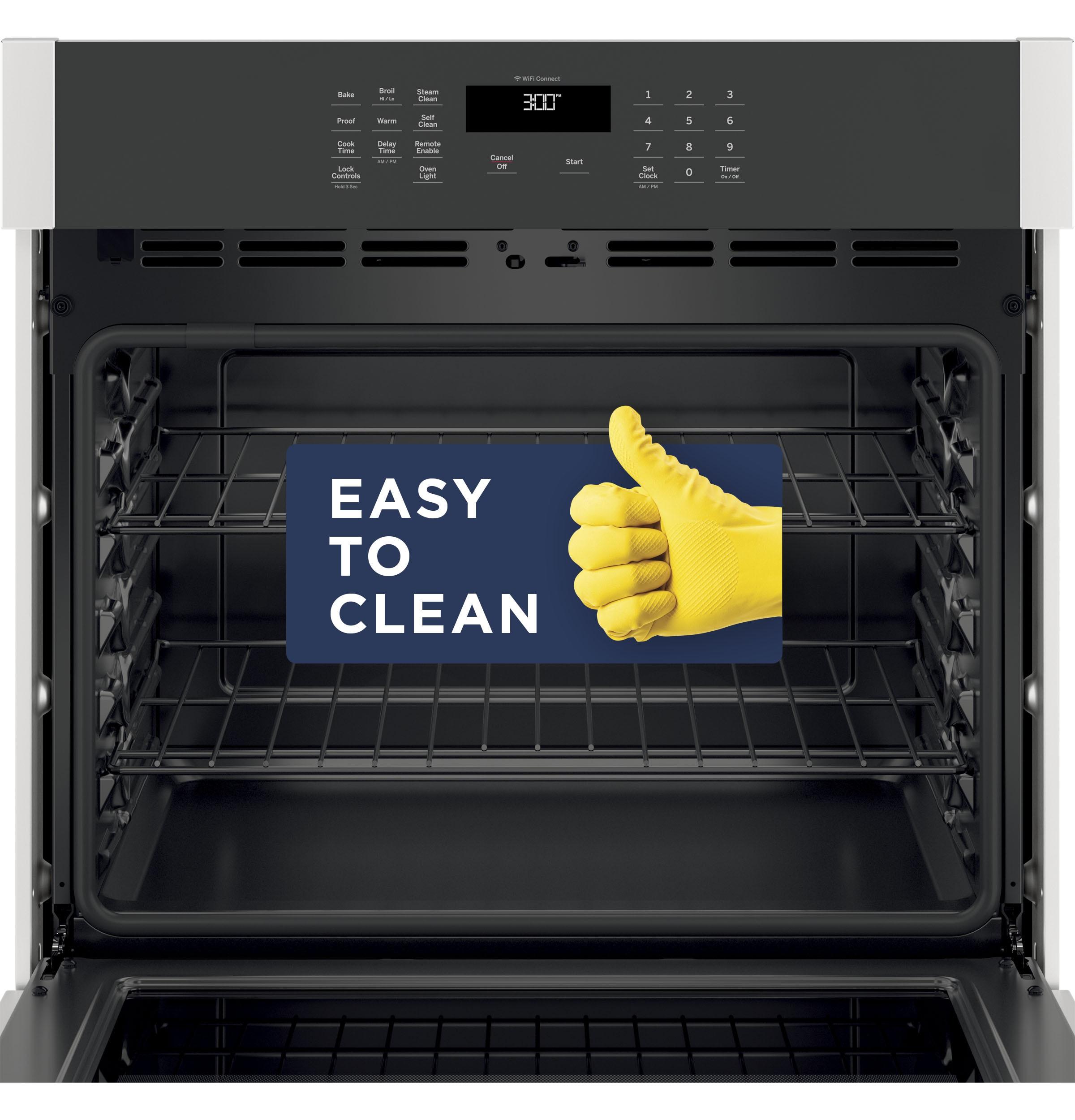 GE Smart Appliances Smart Built-in 30" Self-Cleaning Electric Single Wall Oven