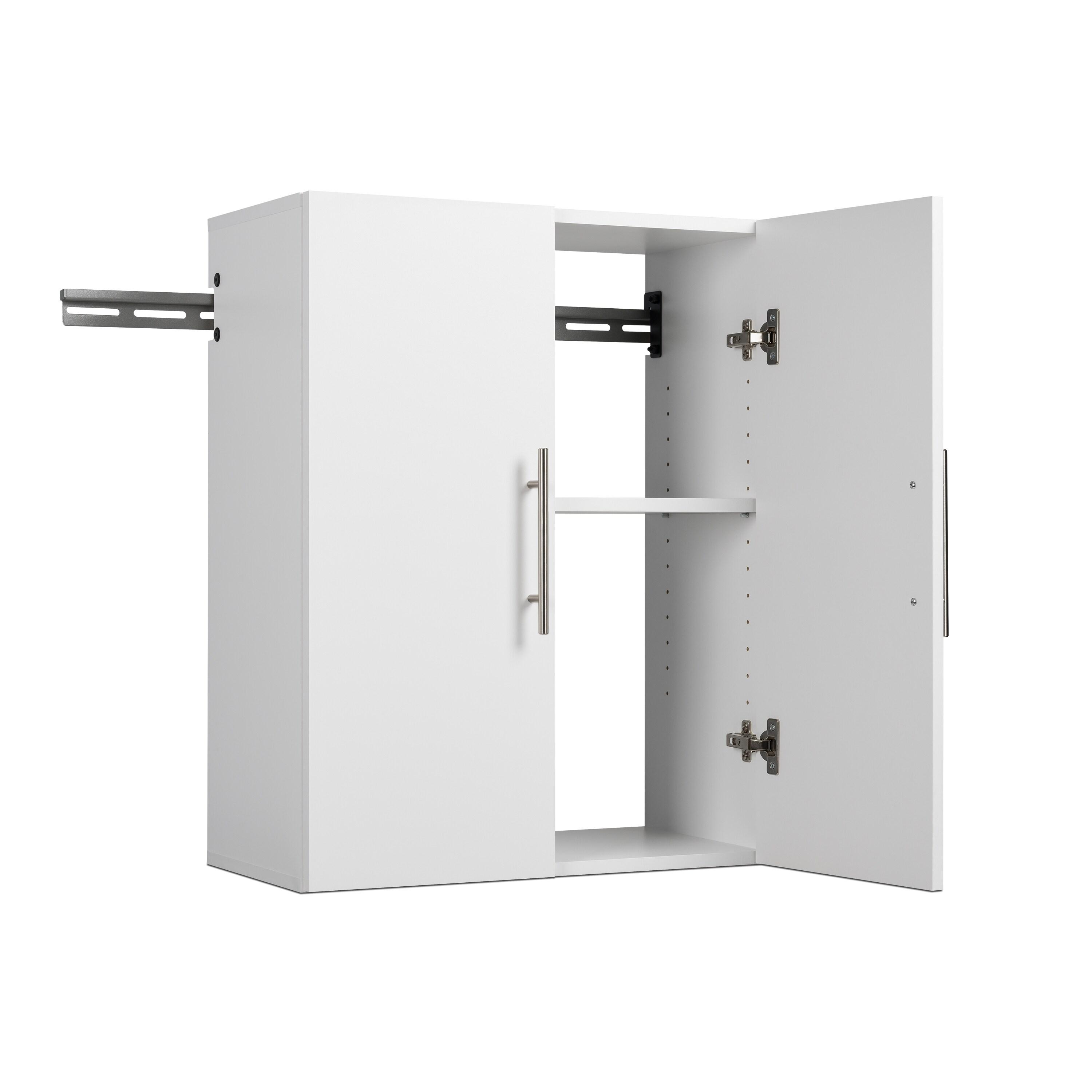 Prepac HangUps 24" Upper Storage Cabinet, White
