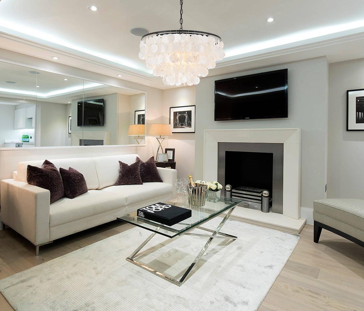 Elegant Lighting Selene 4 light Black Pendant