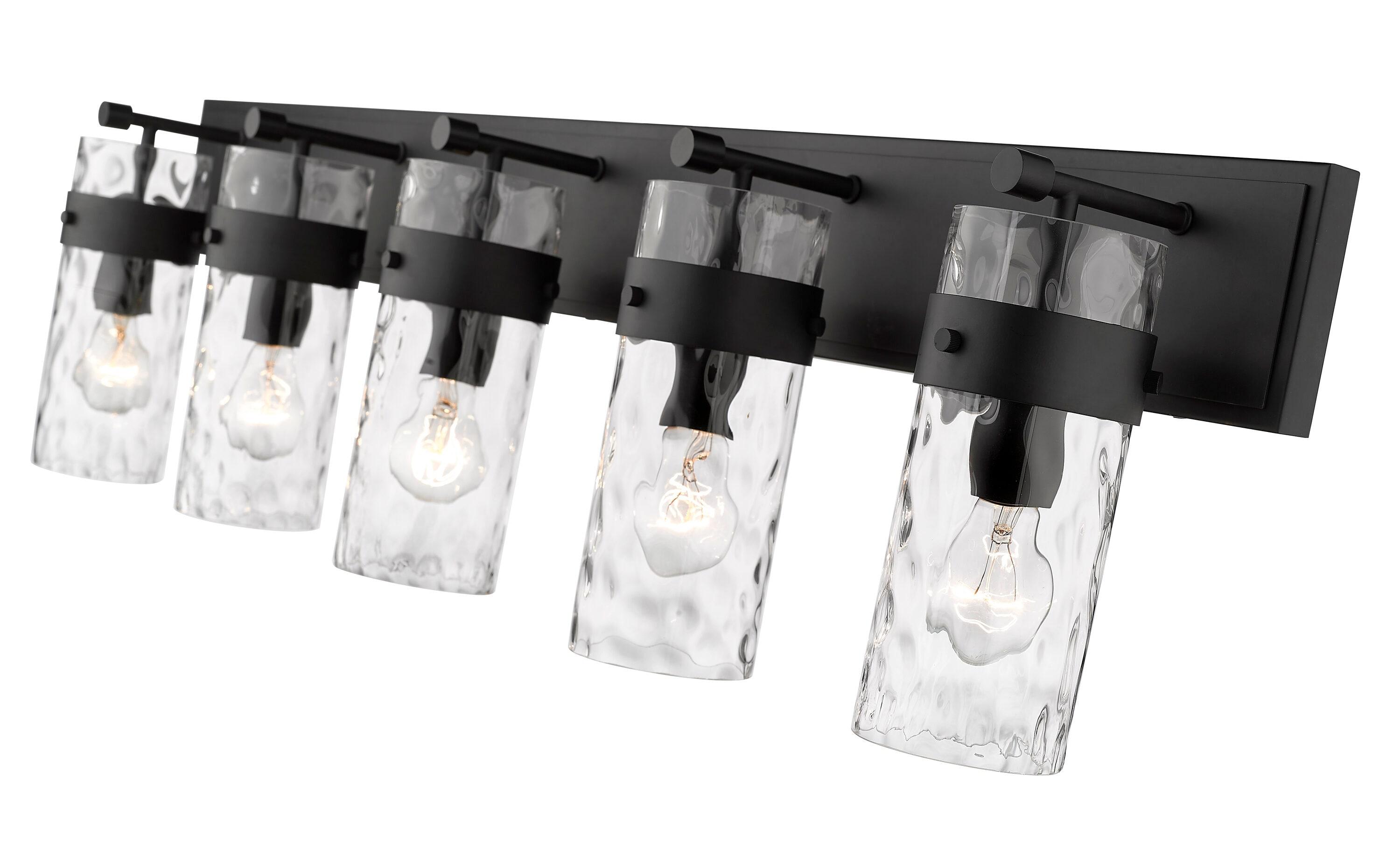 Z-Lite Fontaine 5 - Light Vanity in  Matte Black