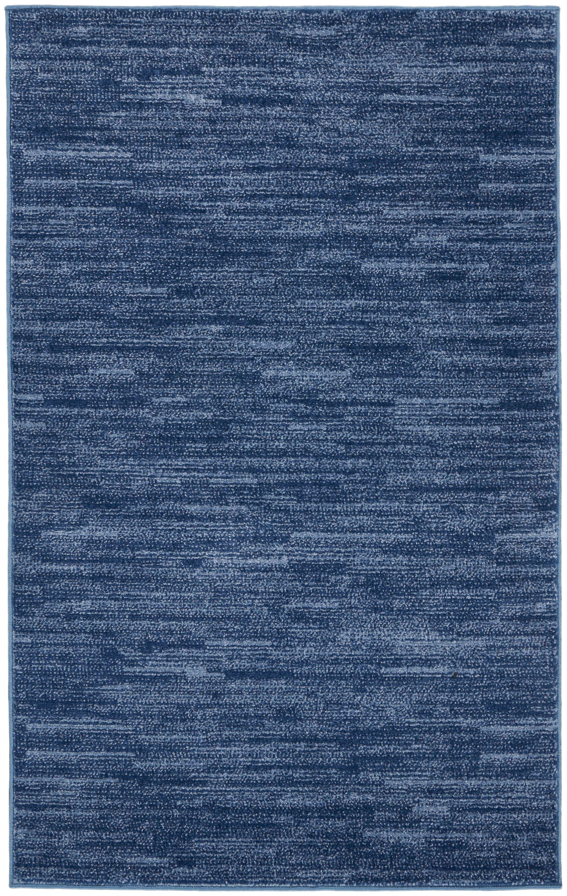 Nourison Nourison Essentials NRE01 Indoor/outdoor Area Rug - Blue/Grey 6' x 9'