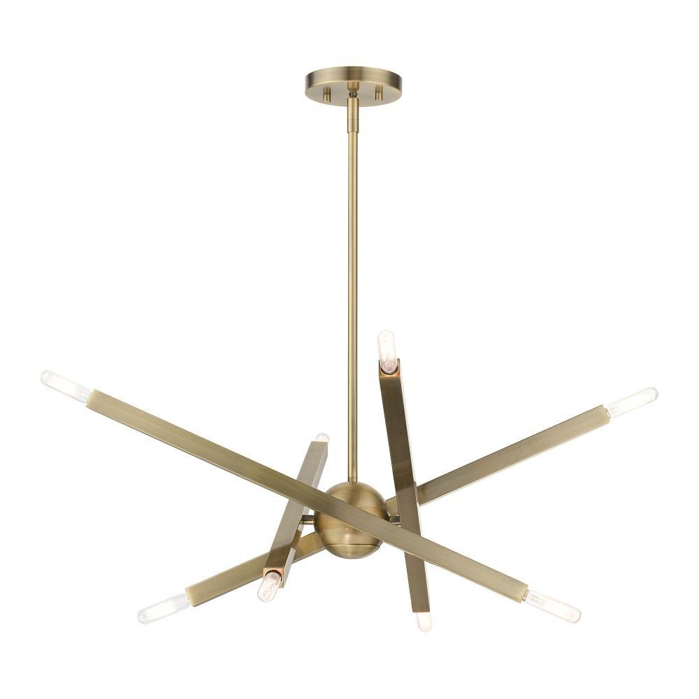 Mercury Row® Lydia 8 - Light Dimmable Modern Linear Chandelier