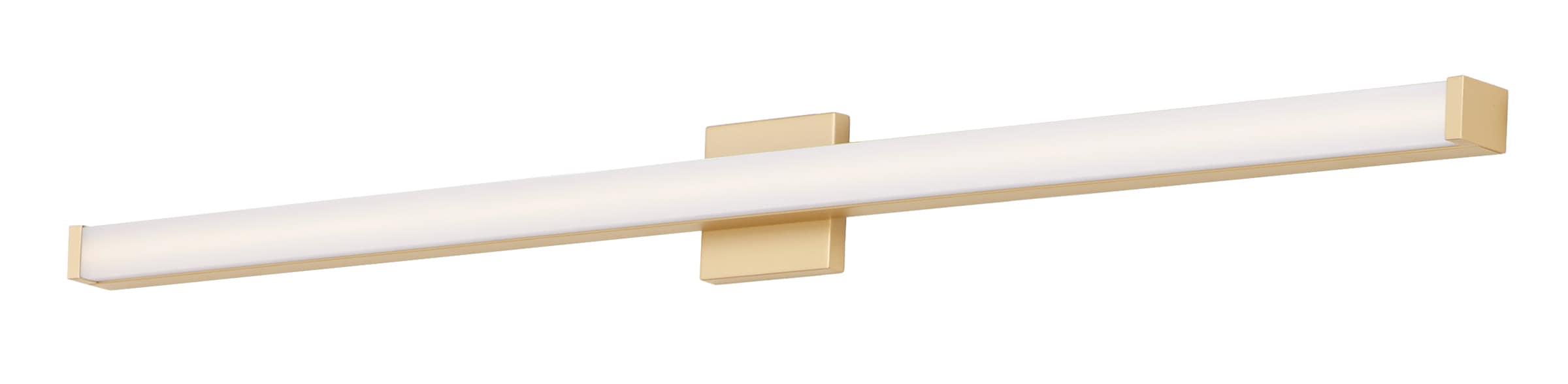 52008GLD-Maxim Lighting-Spec-LED Bath Vanity Light-Minimalistic Contemporary Style-Gold Finish-48 Inch Size