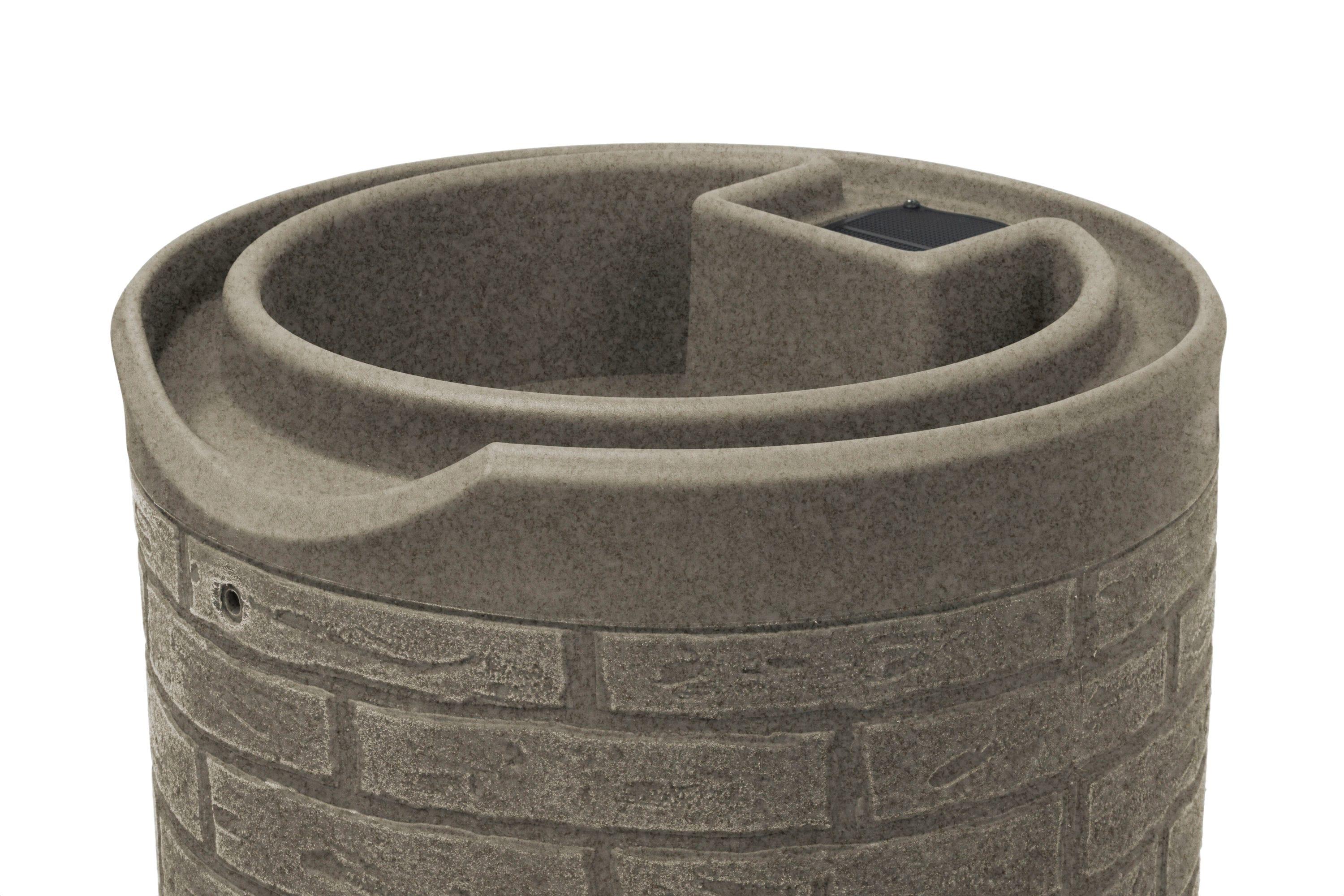 Good Ideas Good Ideas 50 Gallons Plastic Drainable Planter Rain Barrel