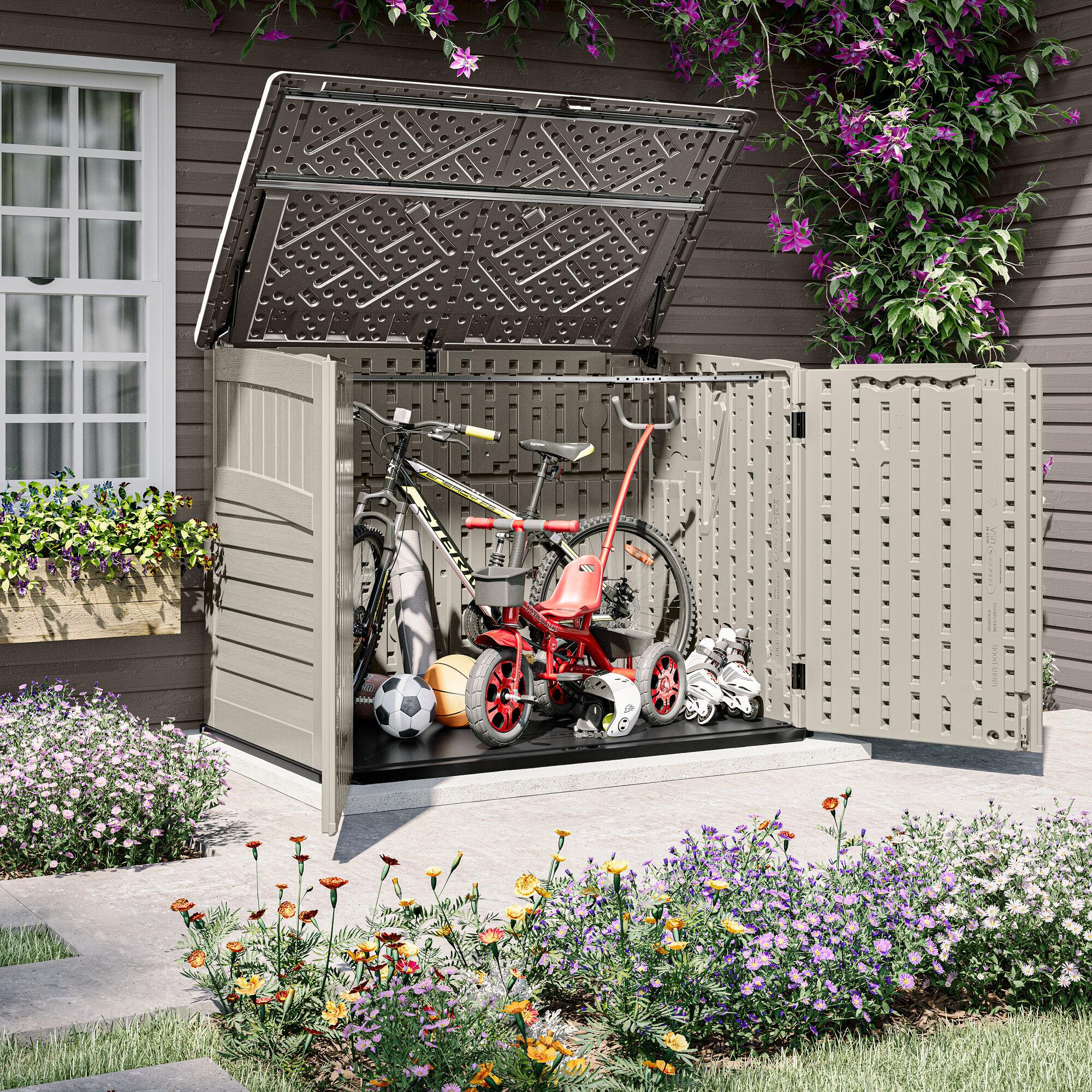 Suncast Horizontal Storage Shed