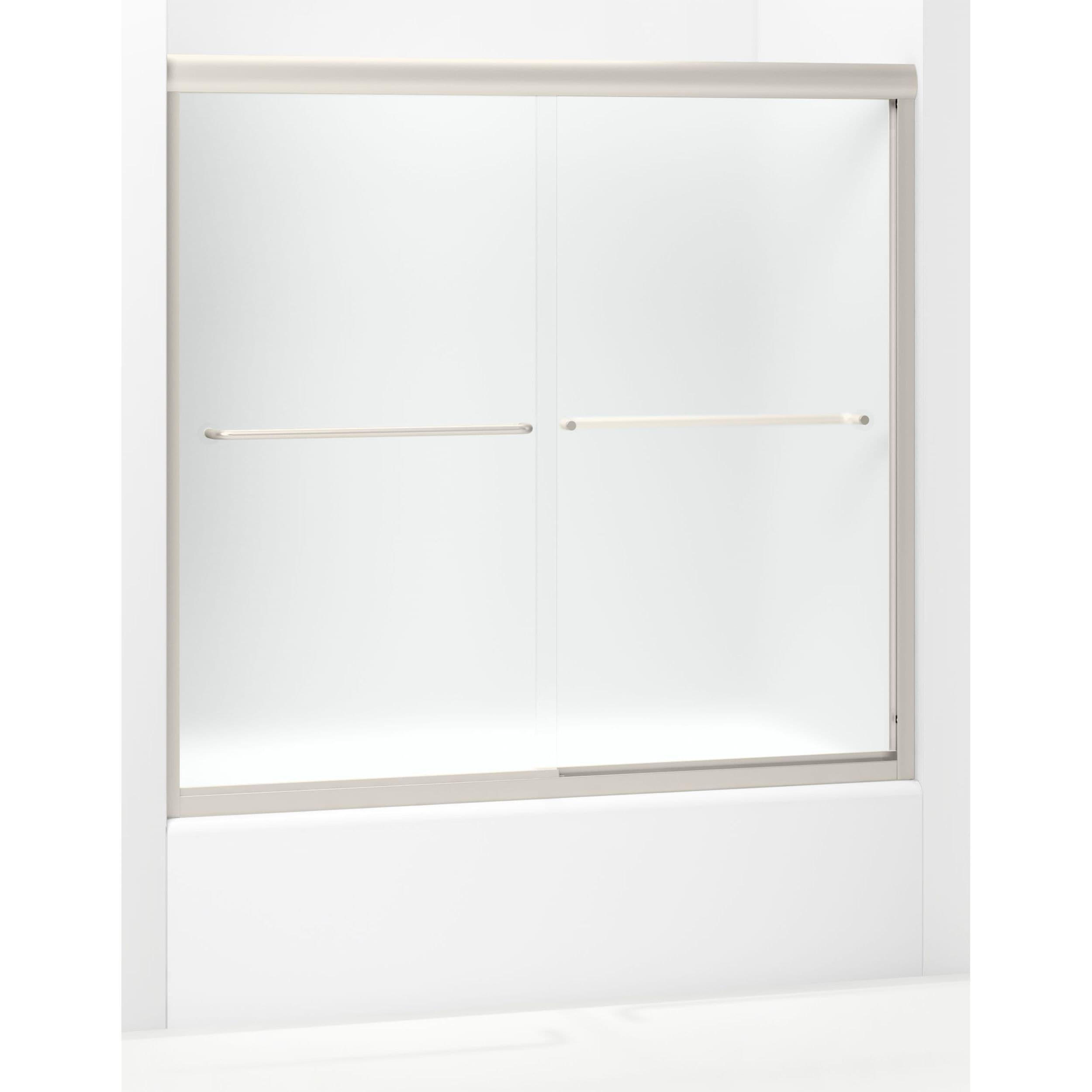 Sterling by Kohler 5425-59DR-G05 Finesse 59.63'' x 55.5'' Bypass Frameless Bath Door