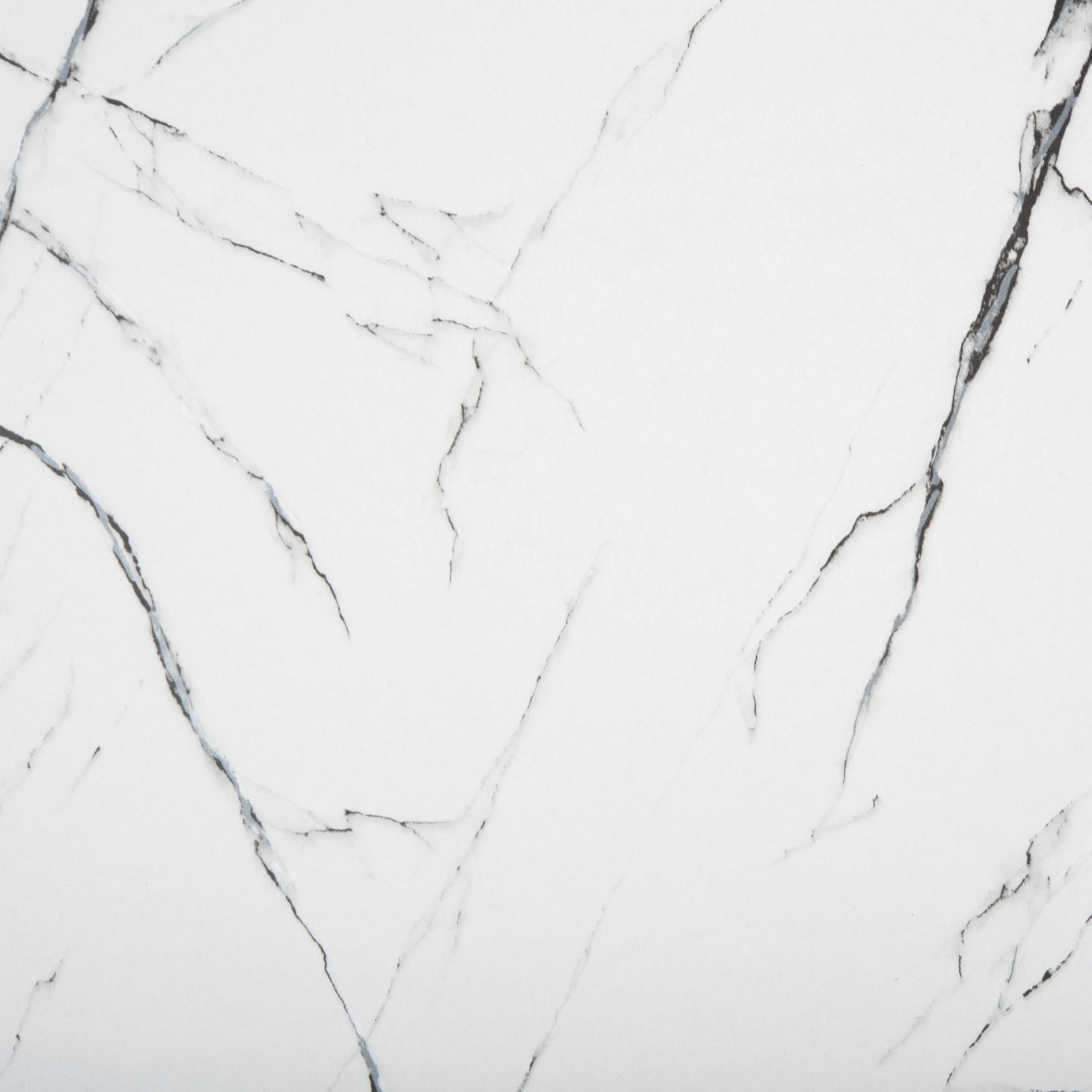 Pia Marble Coffee Table - White Marble/Black - Safavieh