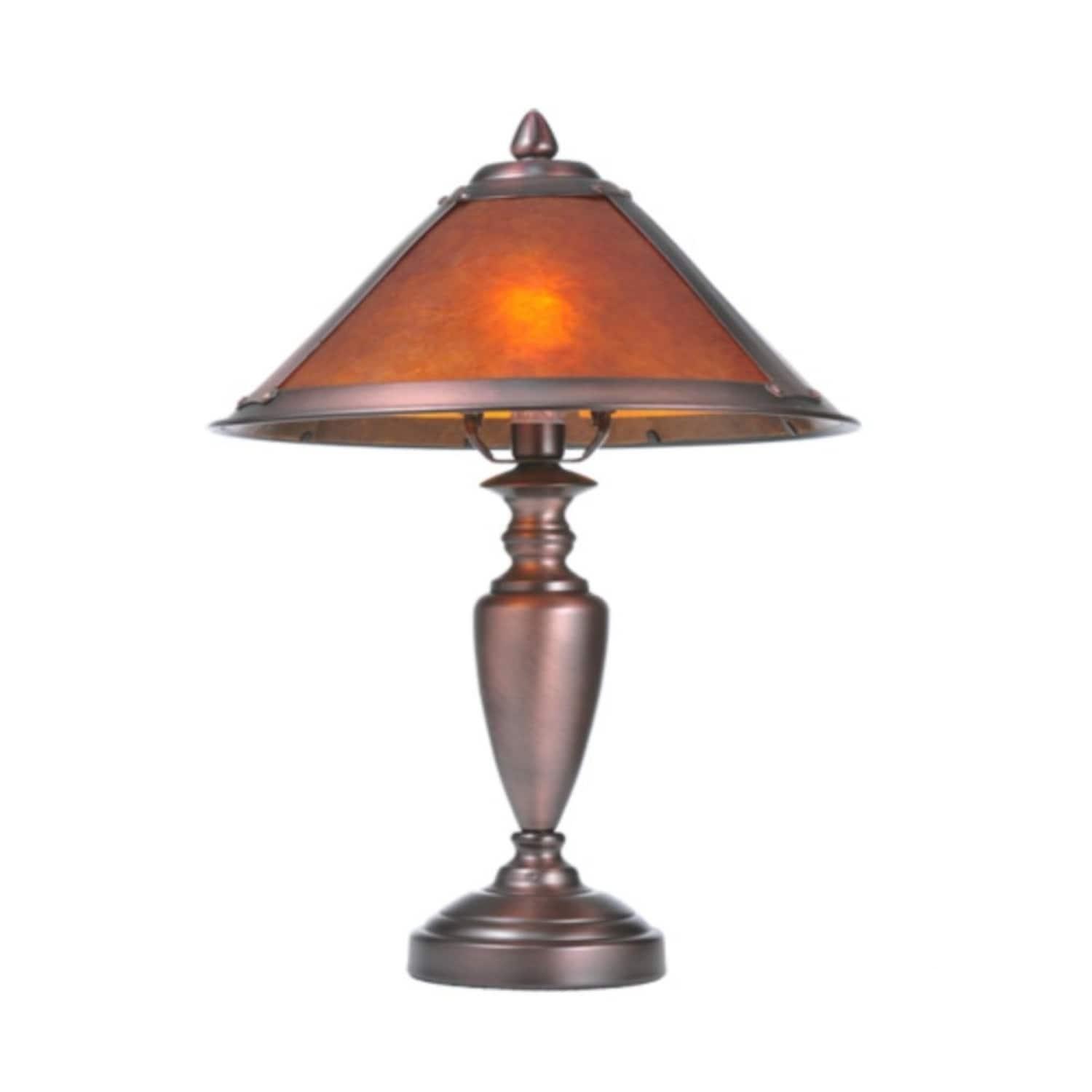 Meyda Lighting Rustic Lodge Metal Lamp