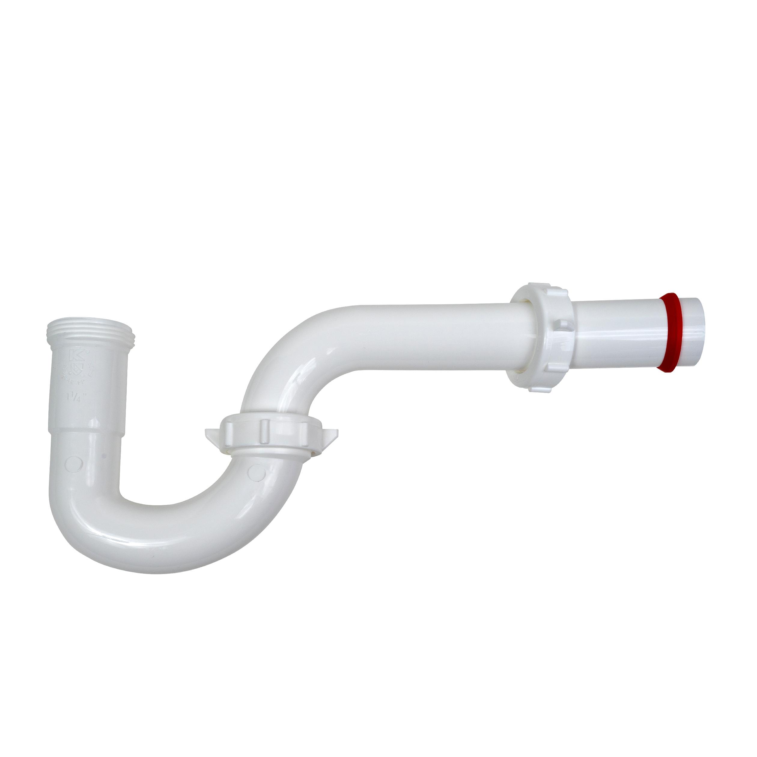 Plumb Pak 200WK 1.25 in. White Plastic P Trap