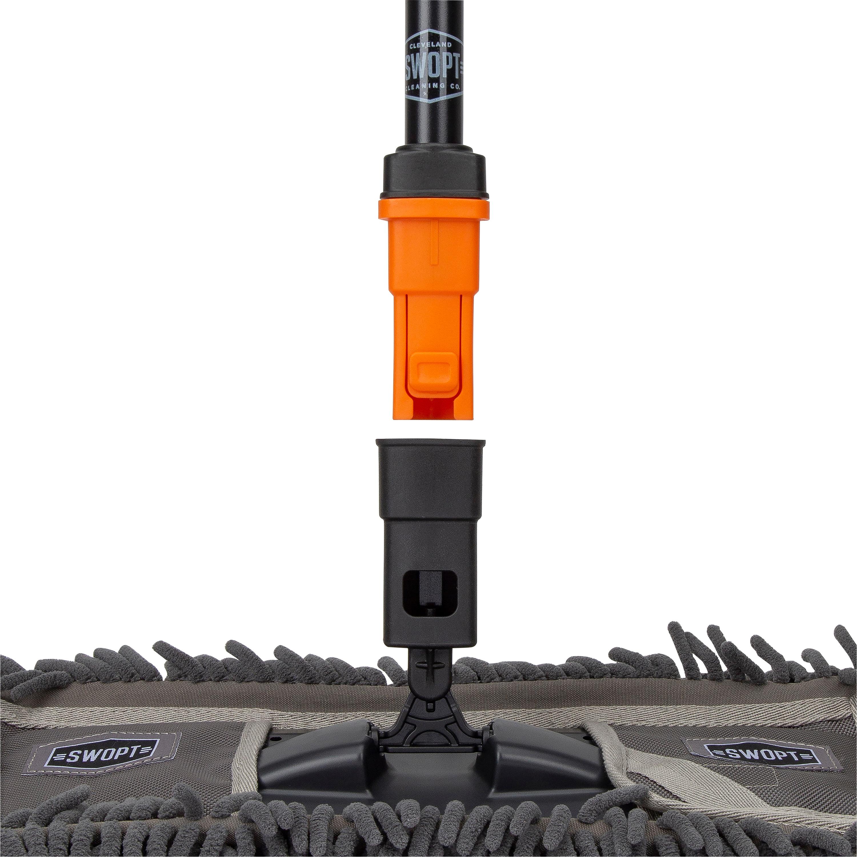 SWOPT Head Only 18 in Smooth Surface Microfiber Dust Mop