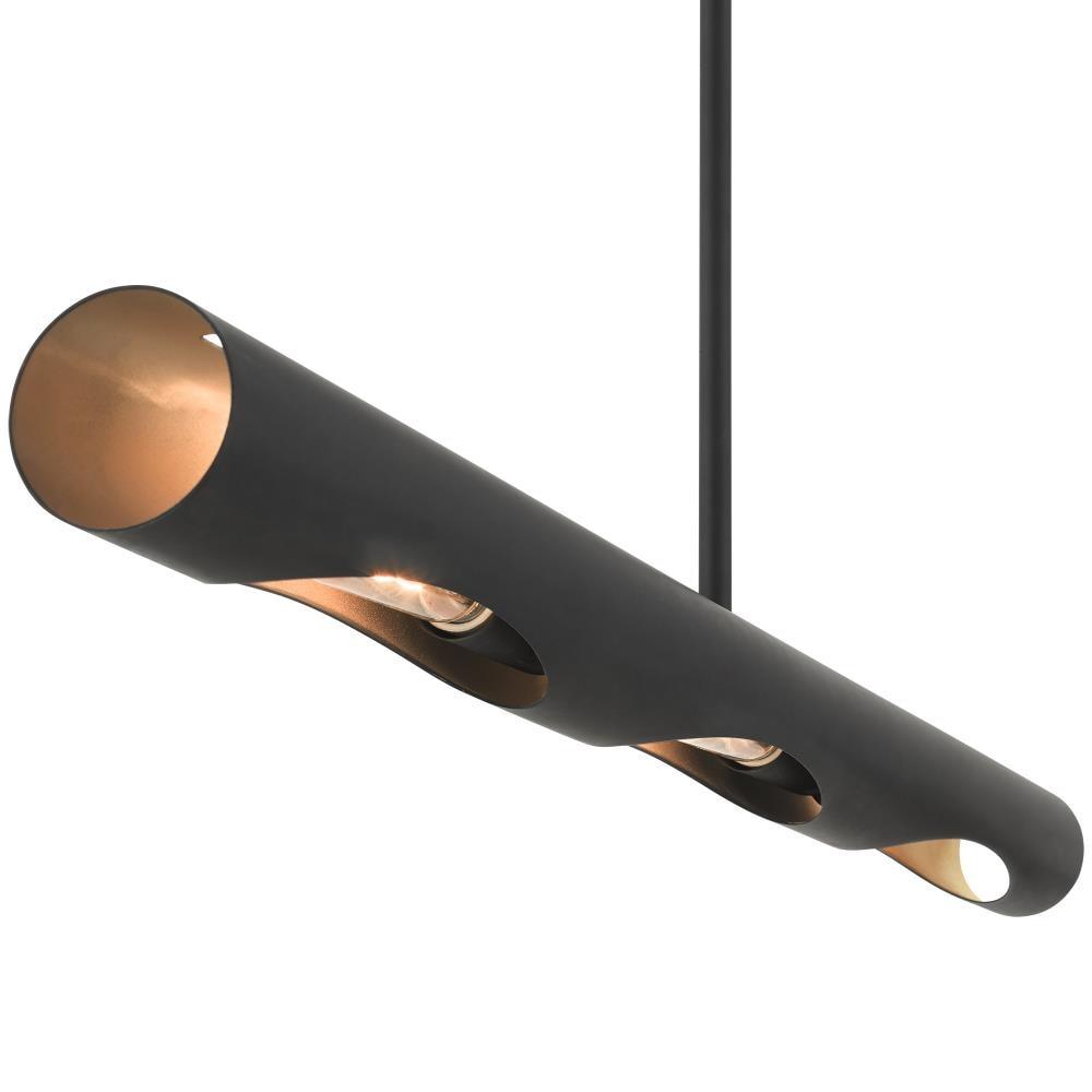 Livex Lighting Novato 3 - Light Chandelier in  Black