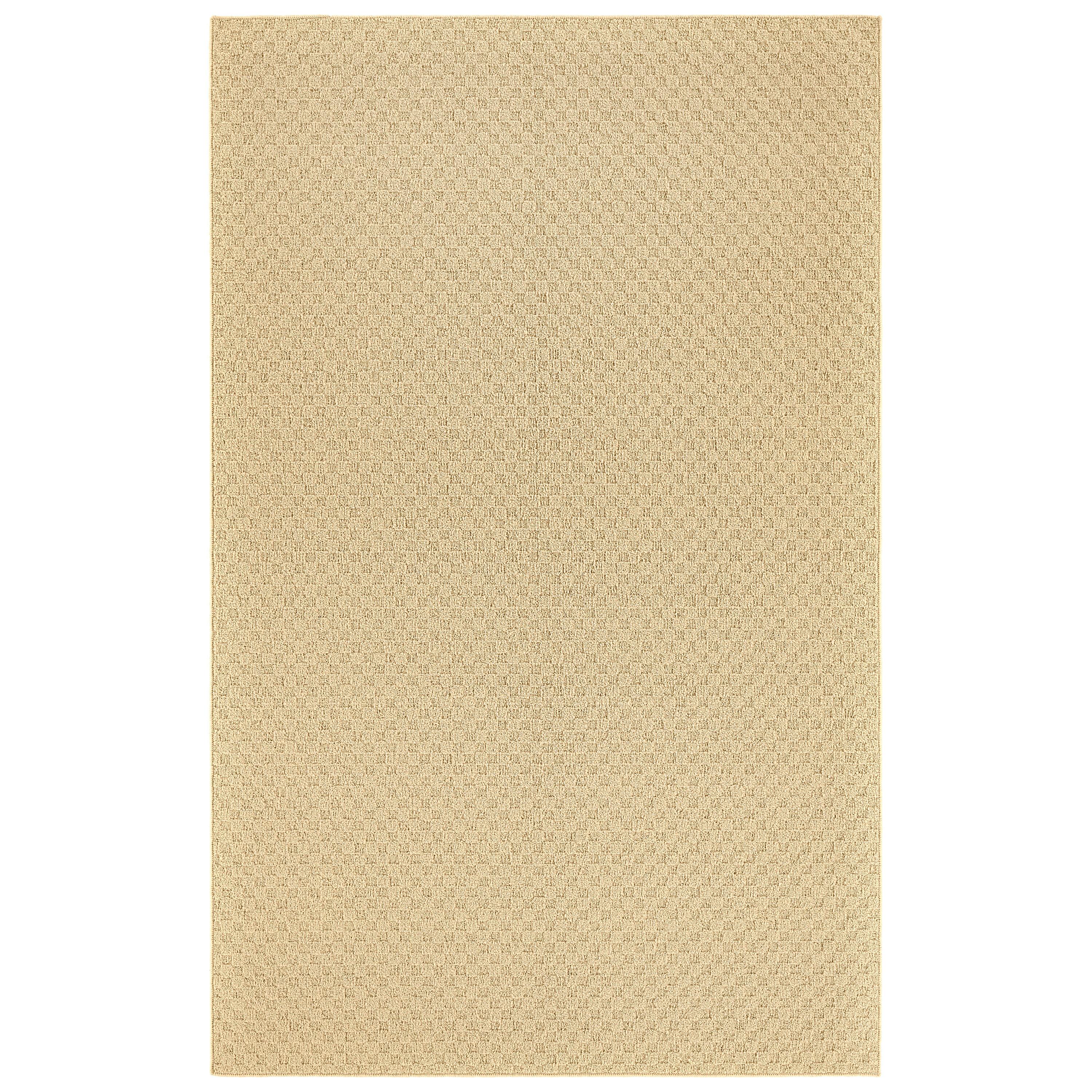 Garland Rug Town Square Polypropylene Tan Indoor Area Rug, 8' x 10'