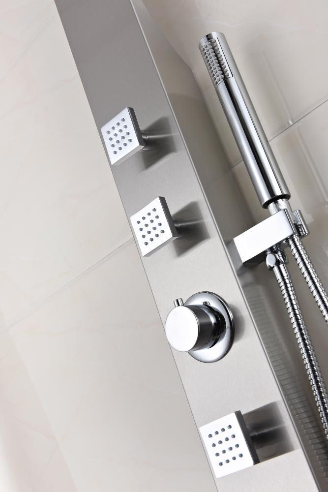 Silent 39.37'' Shower Panel with Adjustable Shower Head