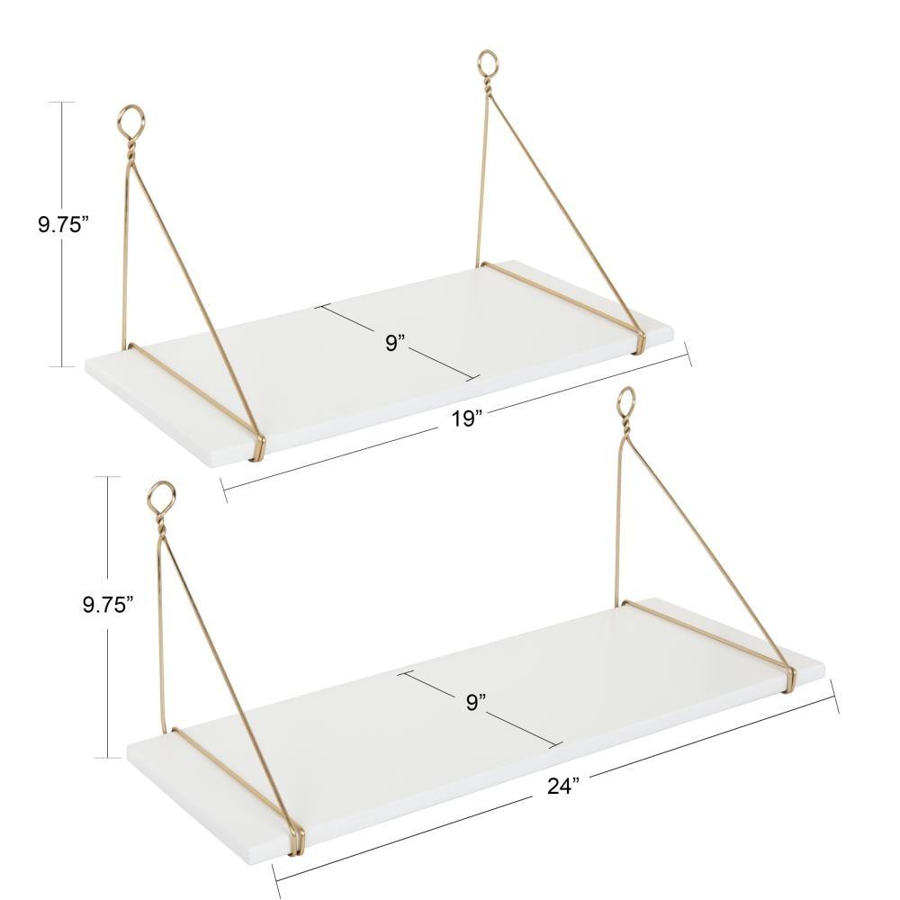 Doddington 2 Piece Bracket Shelf