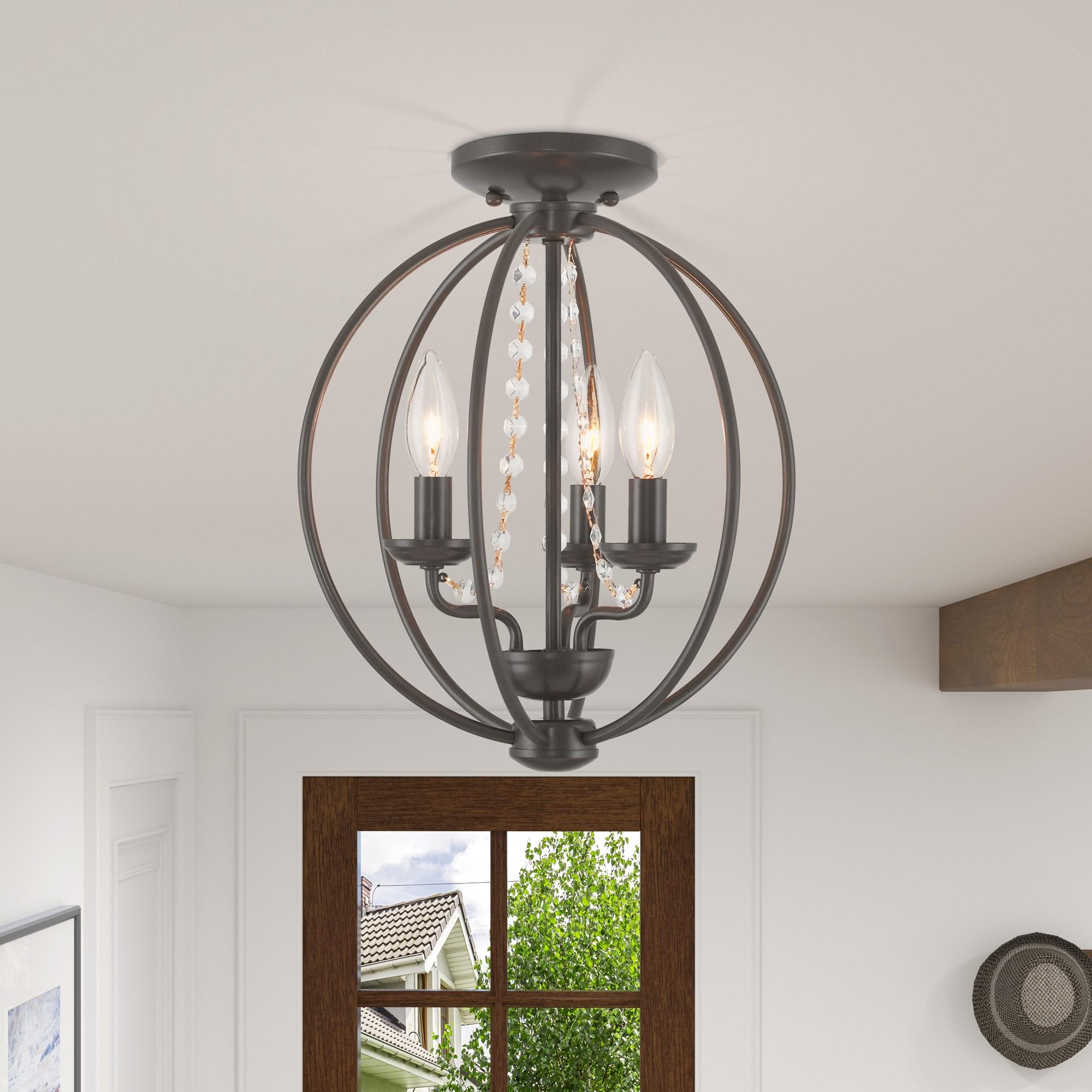 Livex Lighting Arabella 3 - Light Chandelier in  English Bronze