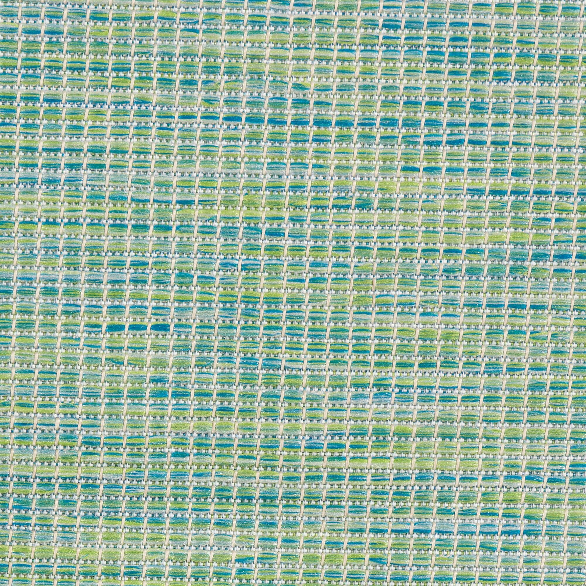 Nourison Positano POS01 Indoor/outdoor Area Rug - Blue/Green 5' x 7'
