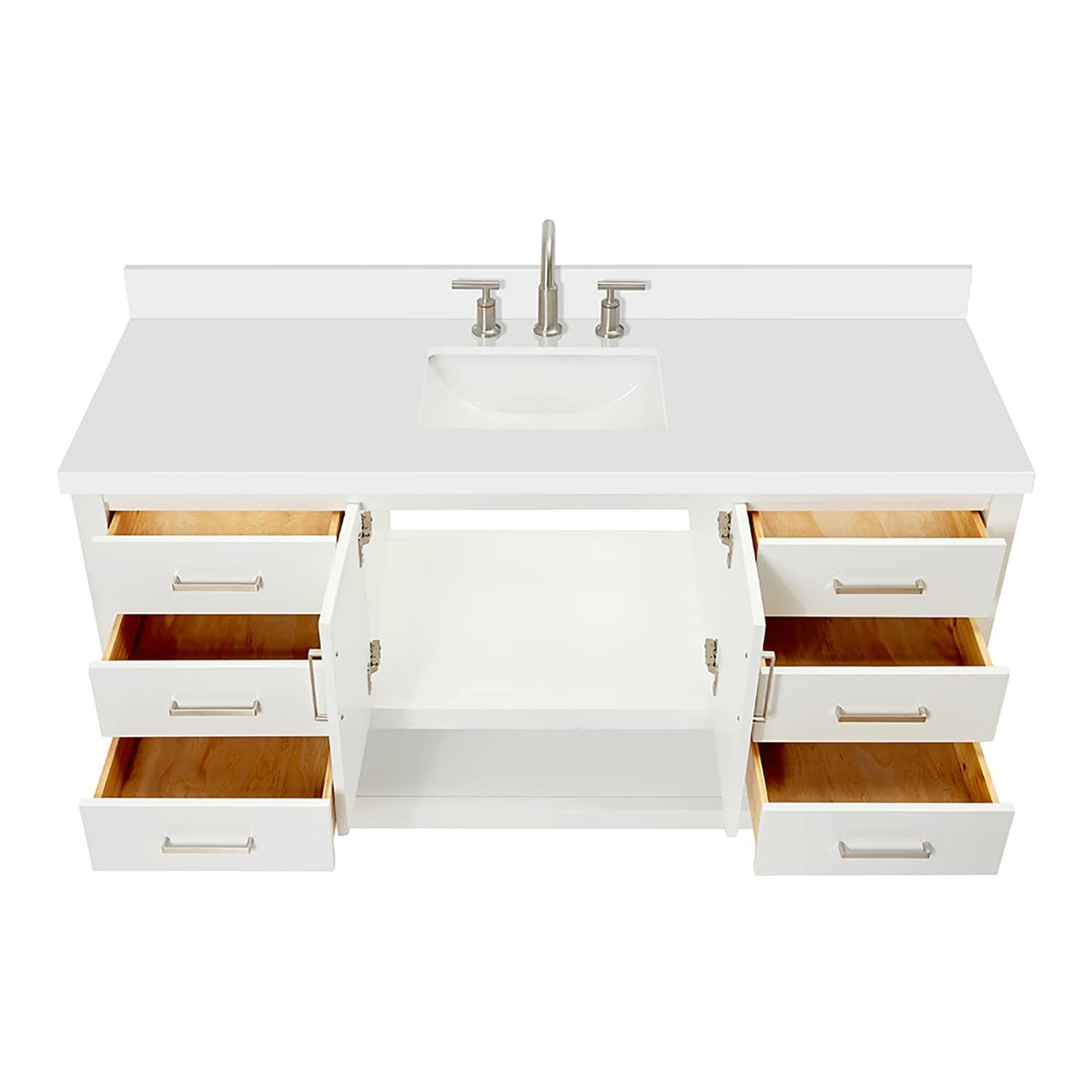 61" Single Bathroom Vanity Set