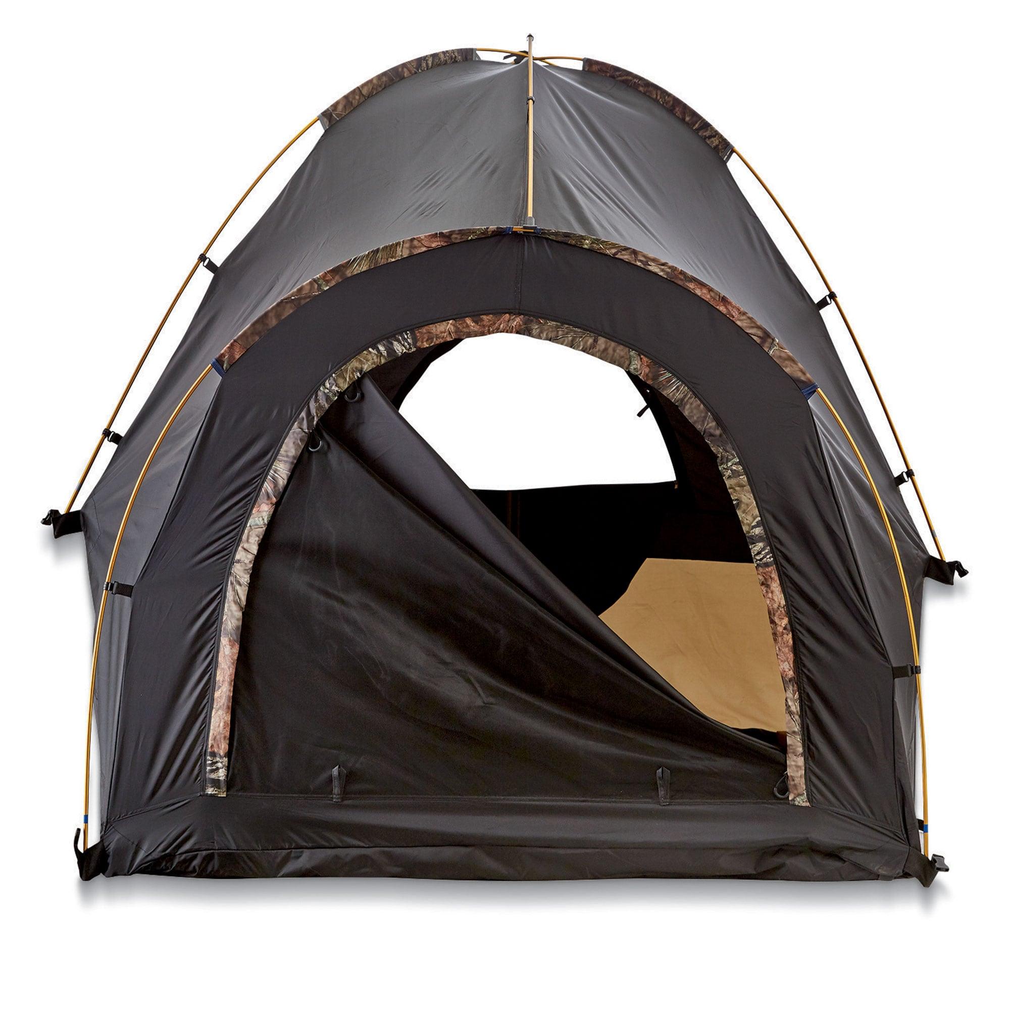 Guide Gear Aluminum Frame Premium Pickup Truck Bed Tent for Camping and Hunting, Outdoors, Bathtub Floor, Cabin Access, Full Size 92 x 60 x 64 inch