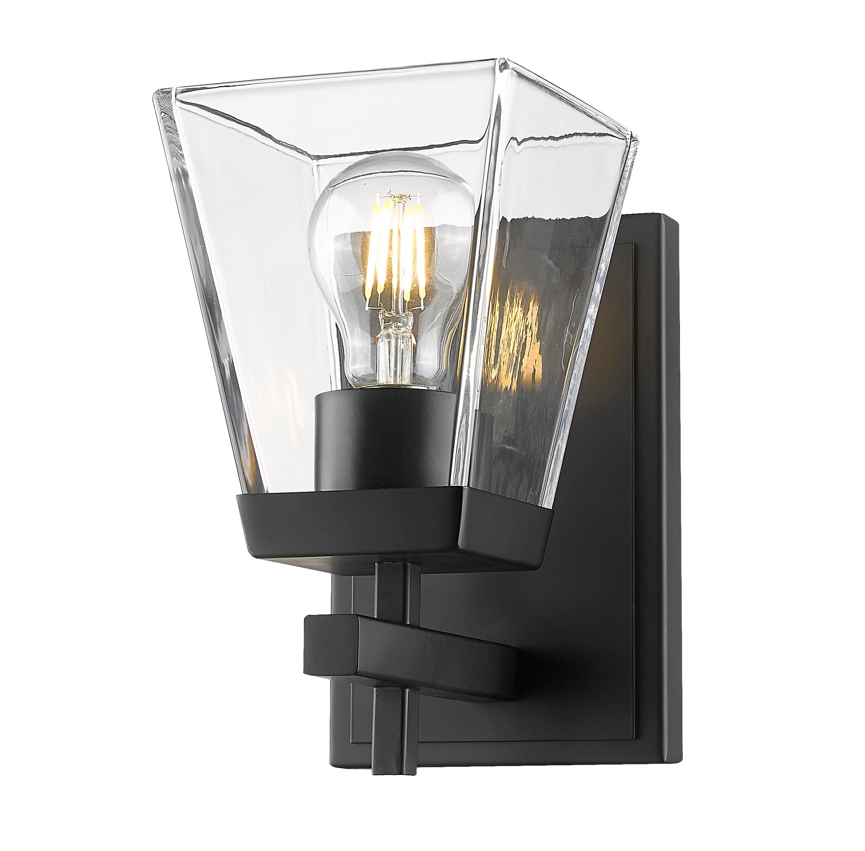 Z-Lite Lauren 1 - Light Wall Light in  Matte Black