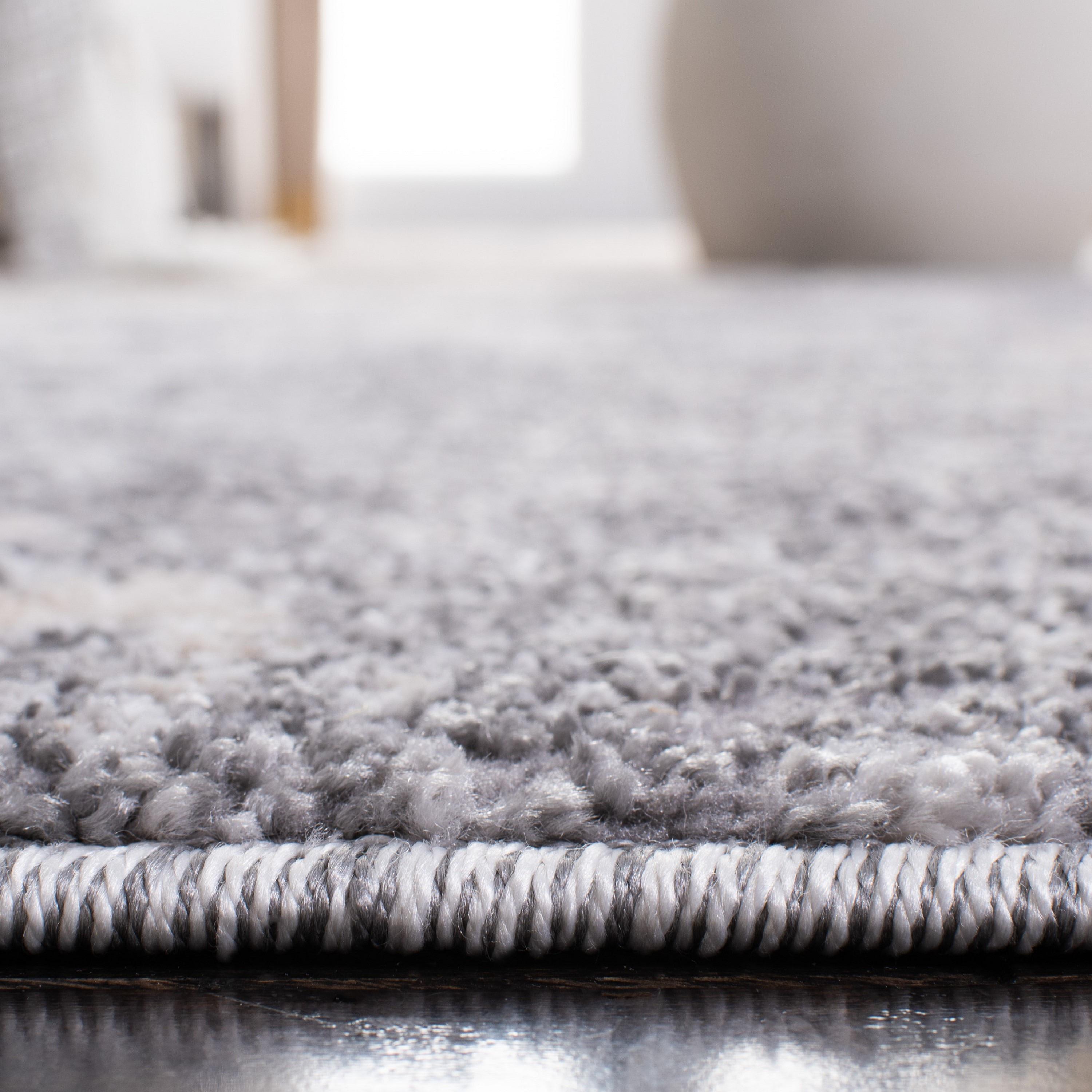 Aston ASN710 Power Loomed Accent Rug - Light Grey/Grey - 3'x5' - Safavieh.