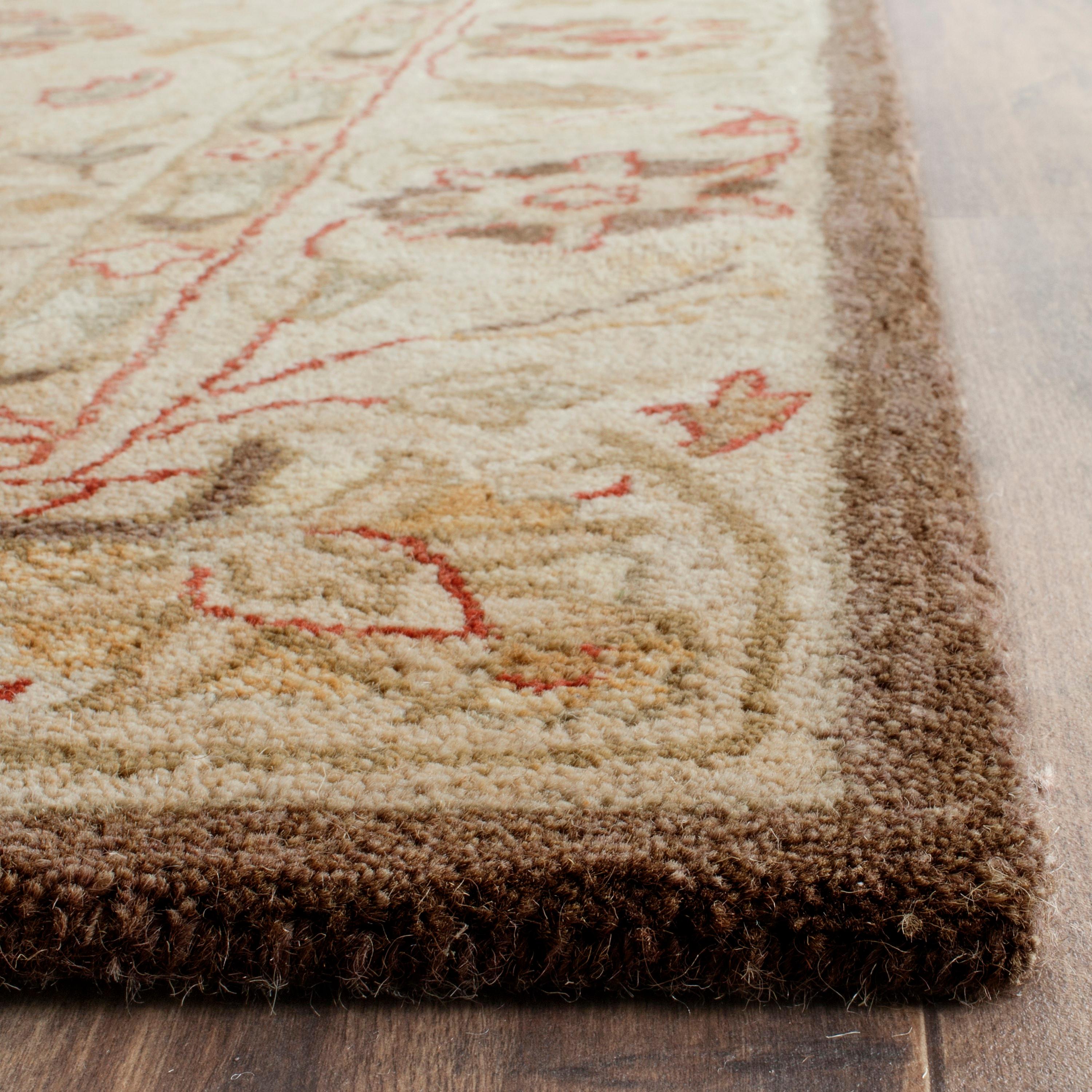Antiquity AT812 Hand Tufted Indoor Runner Rug - Beige/Beige - 2'3"x8' - Safavieh
