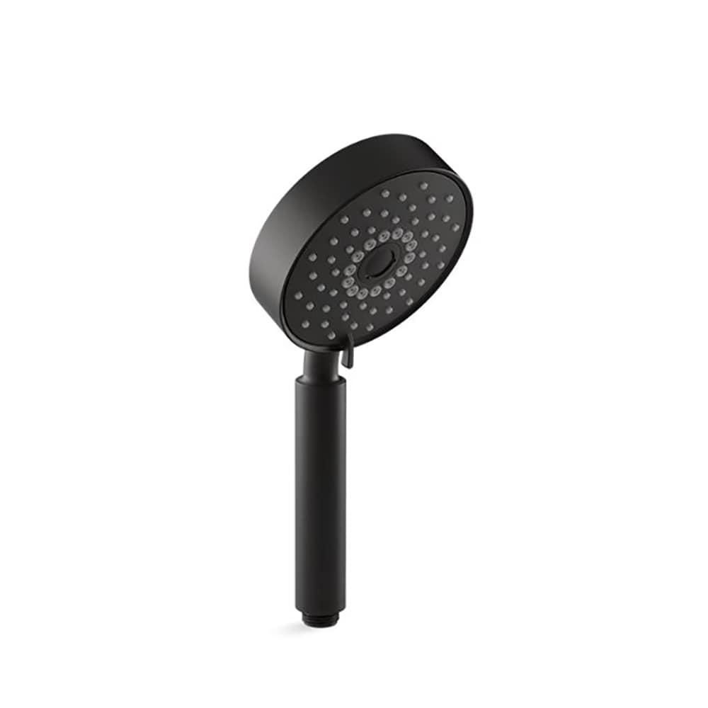 Purist Matte Black 5" Multifunction Handheld Shower with Katalyst Technology