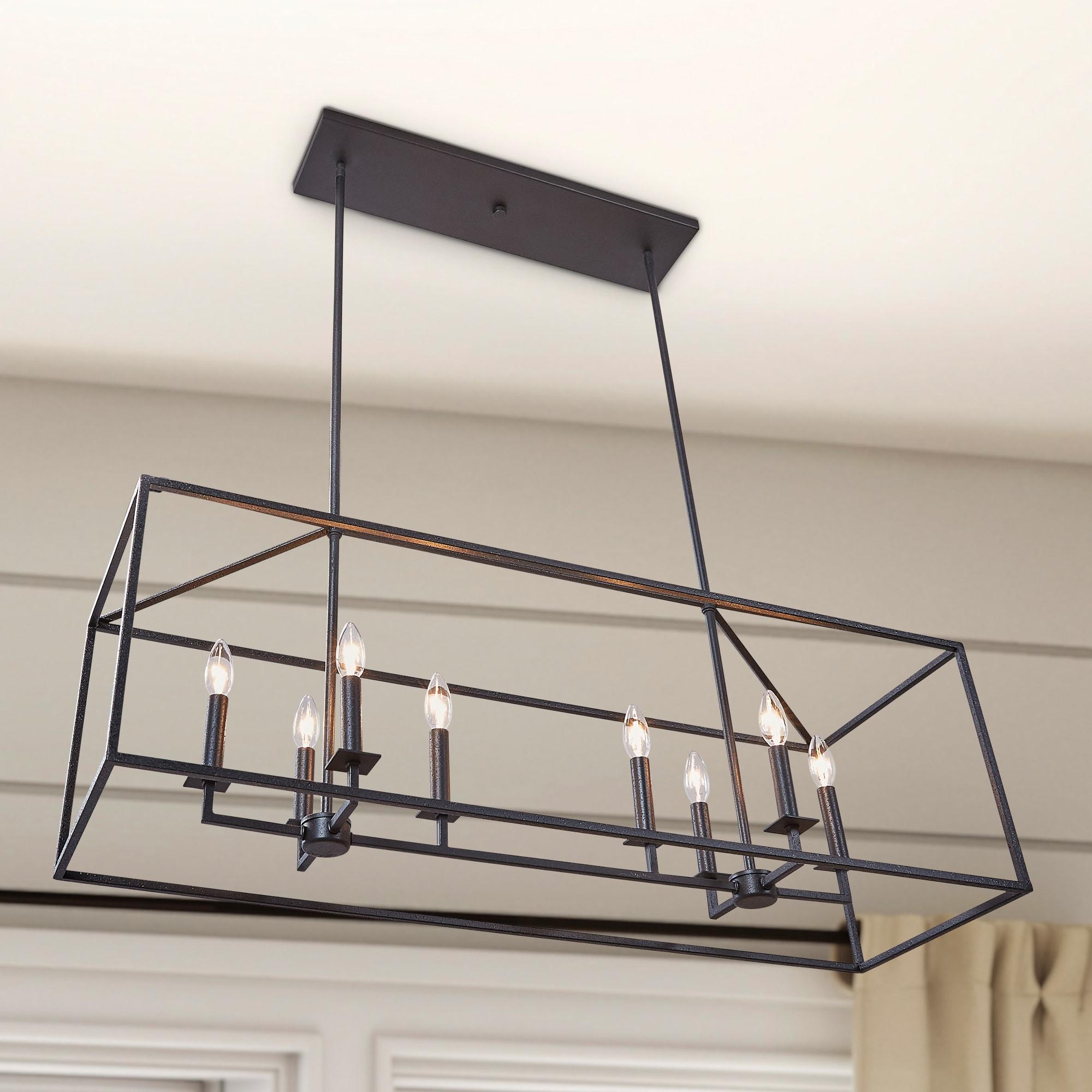 Generation Lighting Perryton 8 light Blacksmith Chandelier