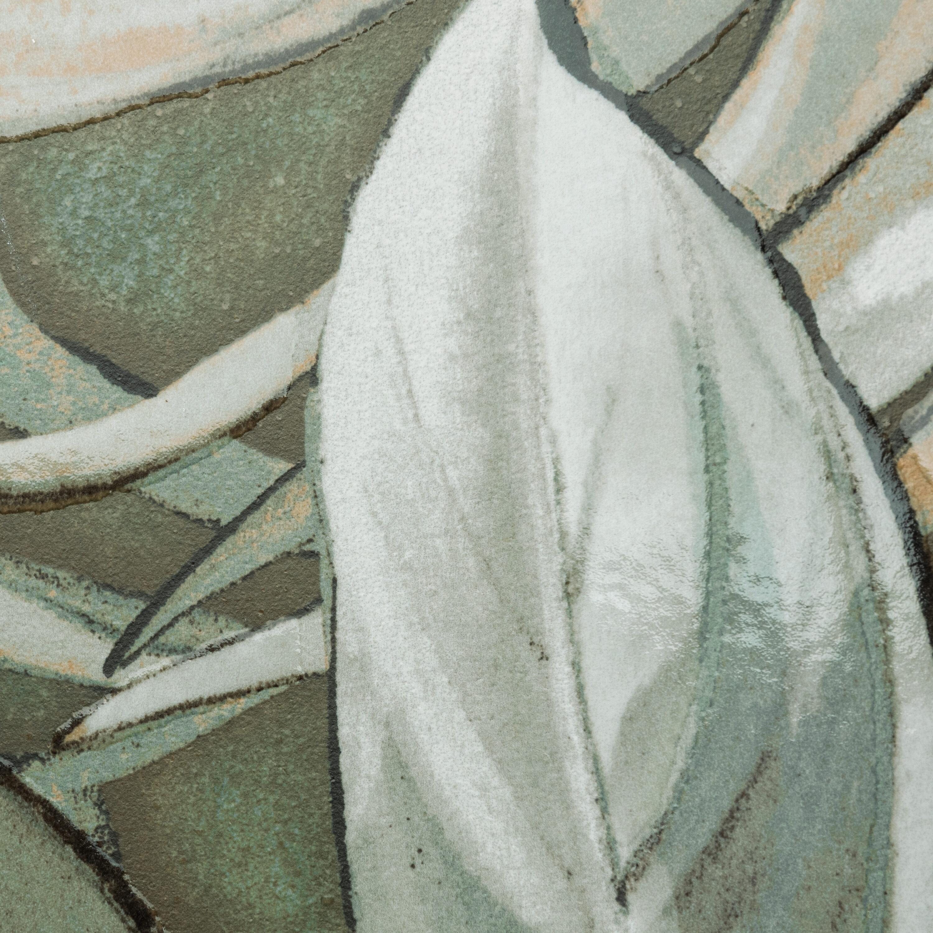 Parete Tropici 24" x 47" Porcelain Natural / Floral Wall & Floor Tile