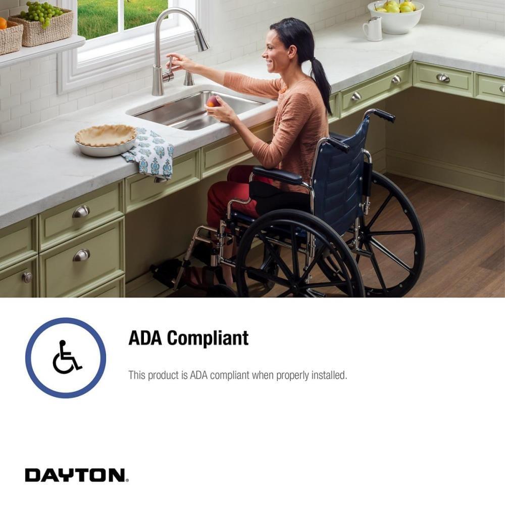 Dayton 17" L x 19" W Drop-In Kitchen Sink