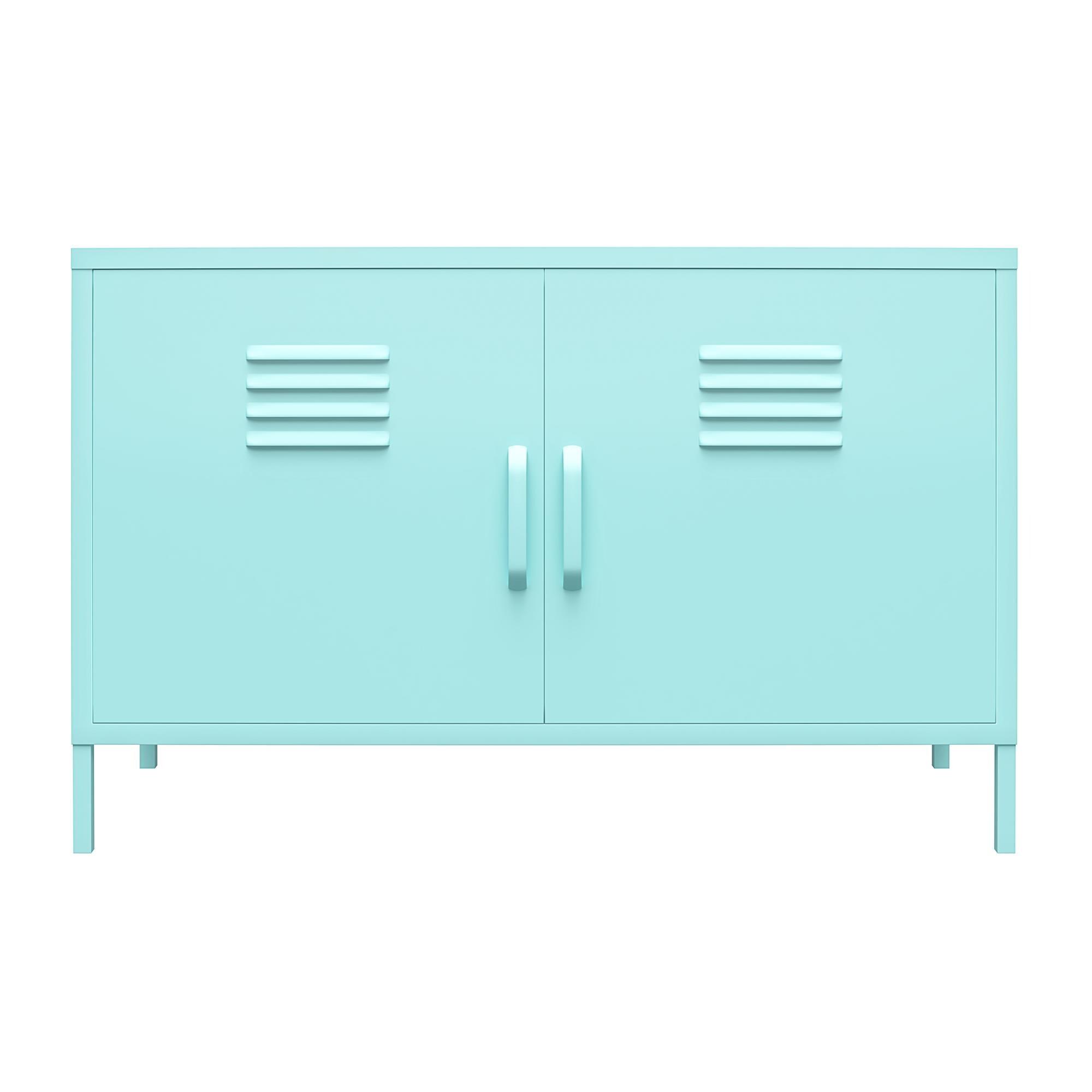 Cache Unfinished Metal Accent Cabinet