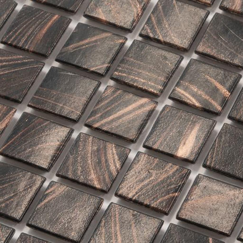 Celestial 0.8" x 0.8" Glass Grid Mosaic Wall & Floor Tile