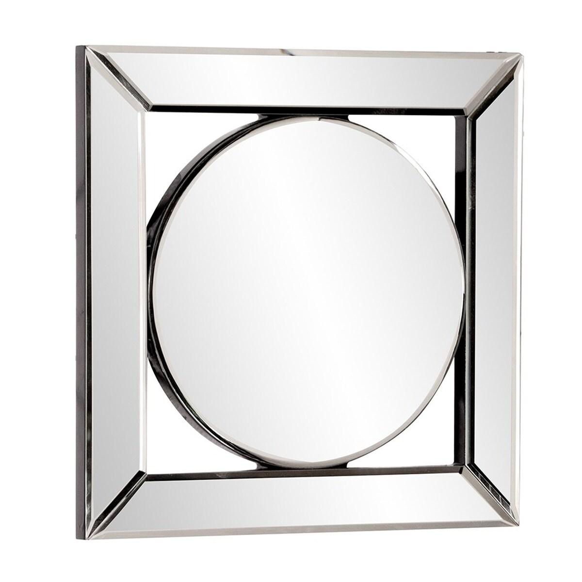 HomeRoots HRT Furniture Flat Wall Mirror