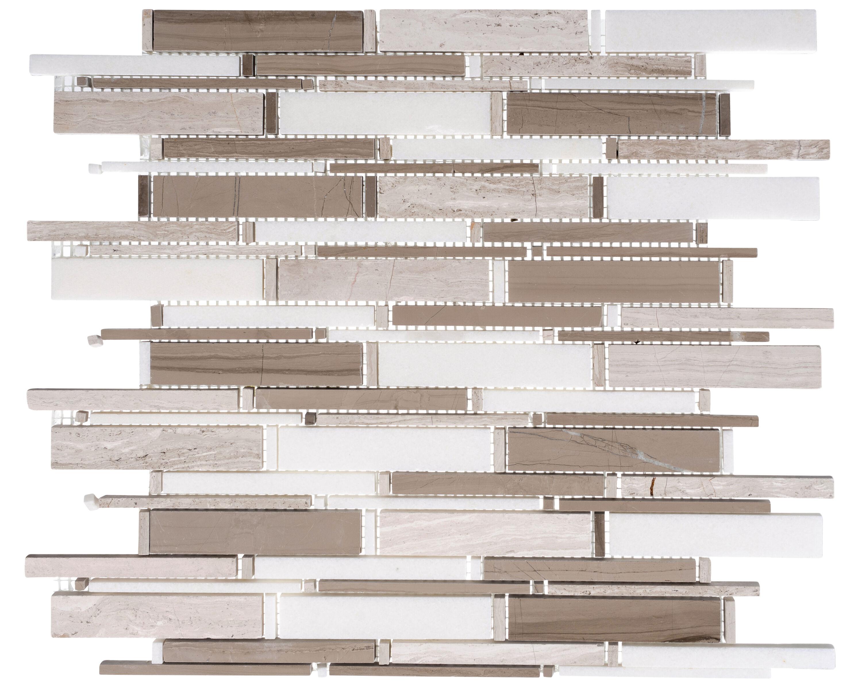Knoll Natural Stone Mosaic Kitchen Backsplash, Bathroom, Shower, Pool, Wall and Floor Tile