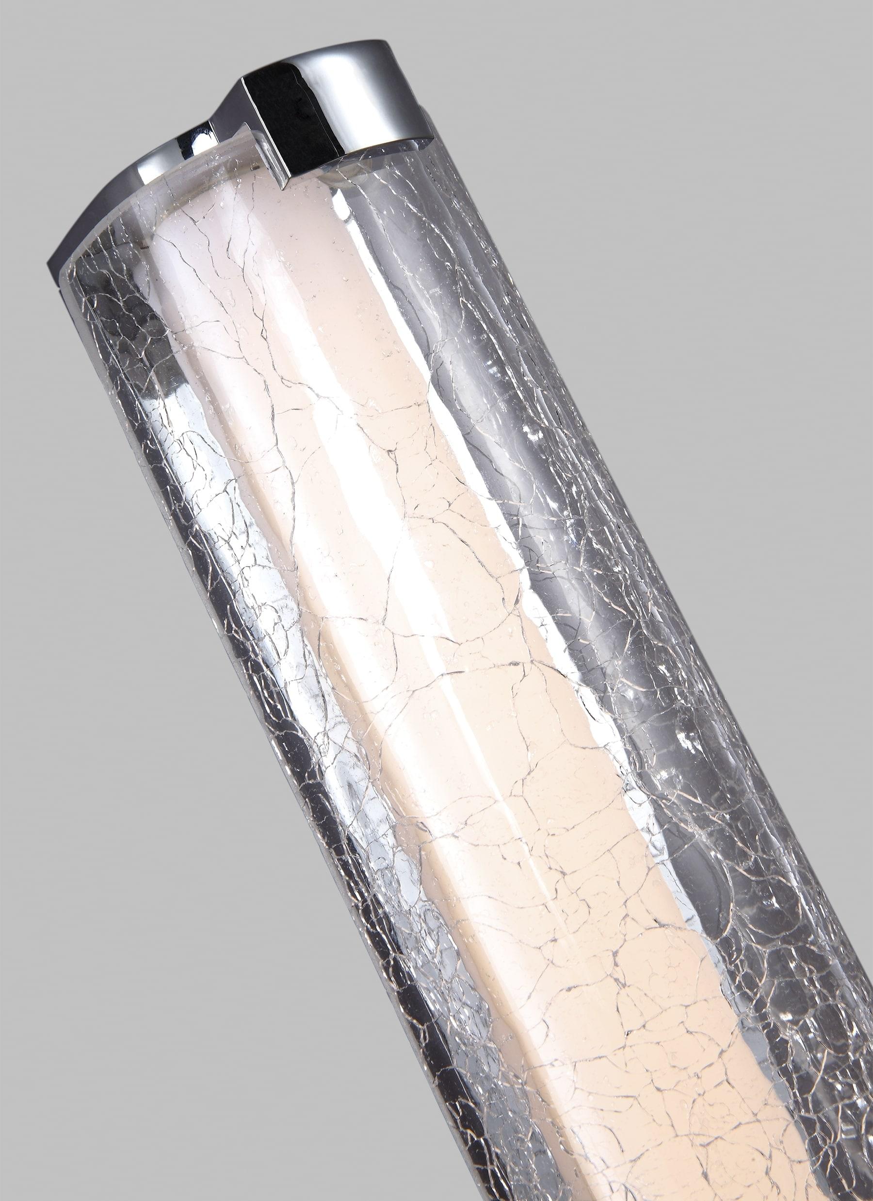 Generation Lighting Cutler 5" High Chrome LED Wall Sconce