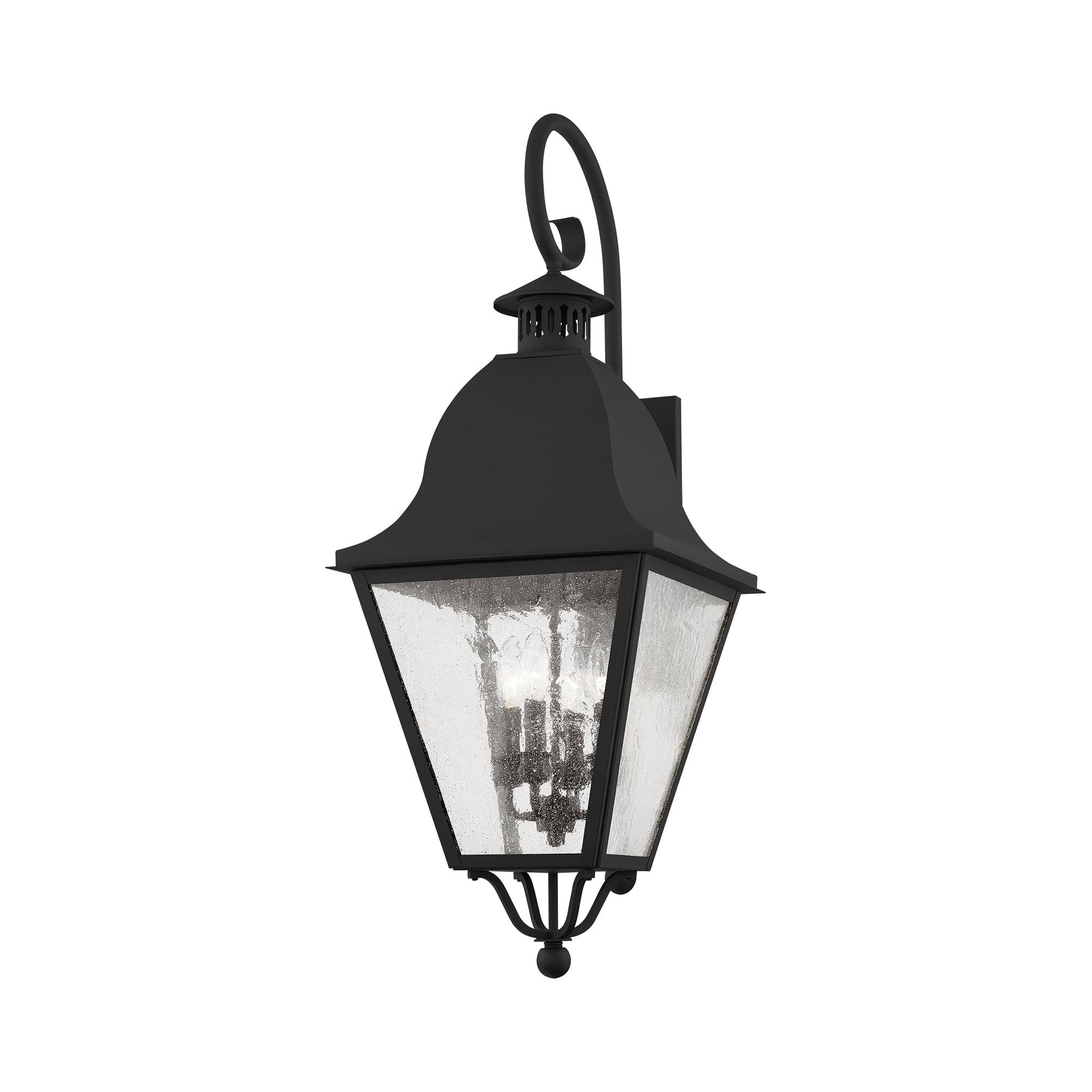Livex Lighting Amwell 4 - Light Wall Light in  Black