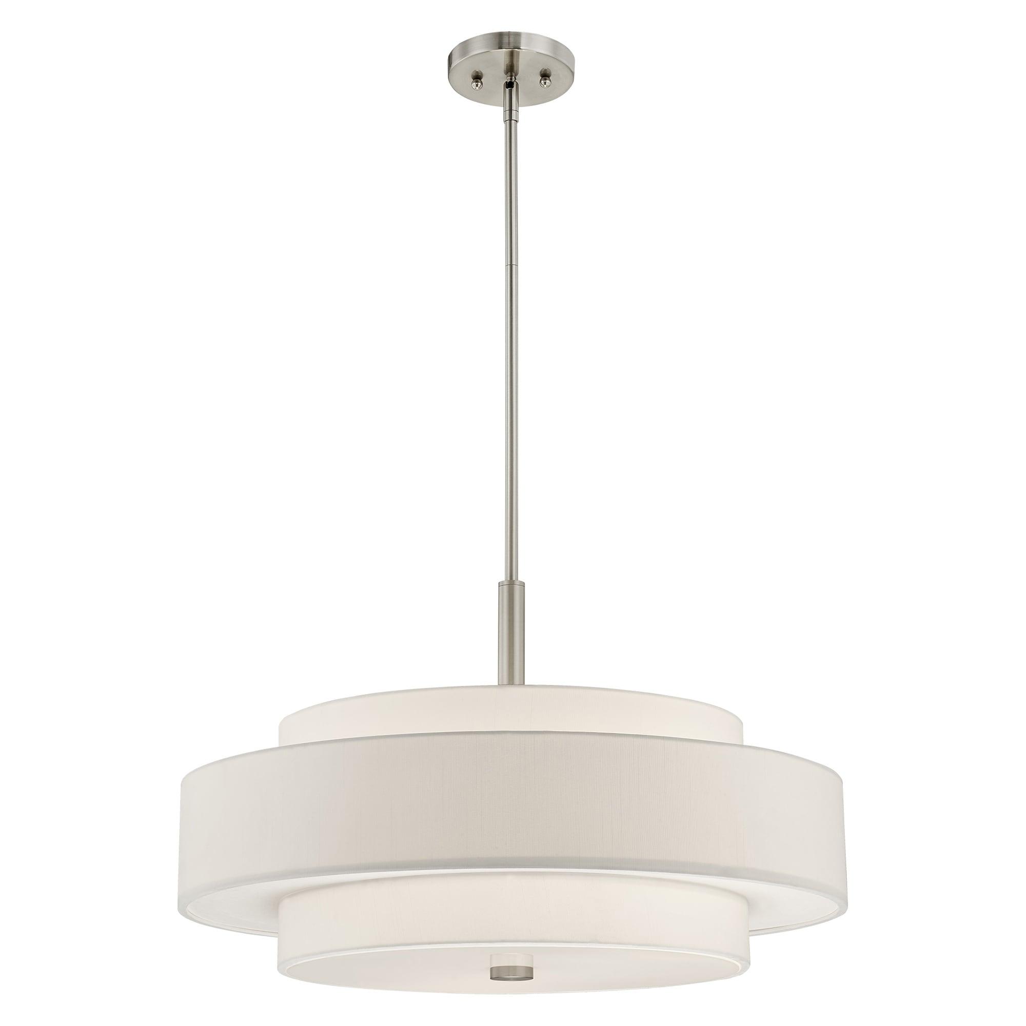 Livex Lighting Meridian 5 - Light Pendant in  Brushed Nickel